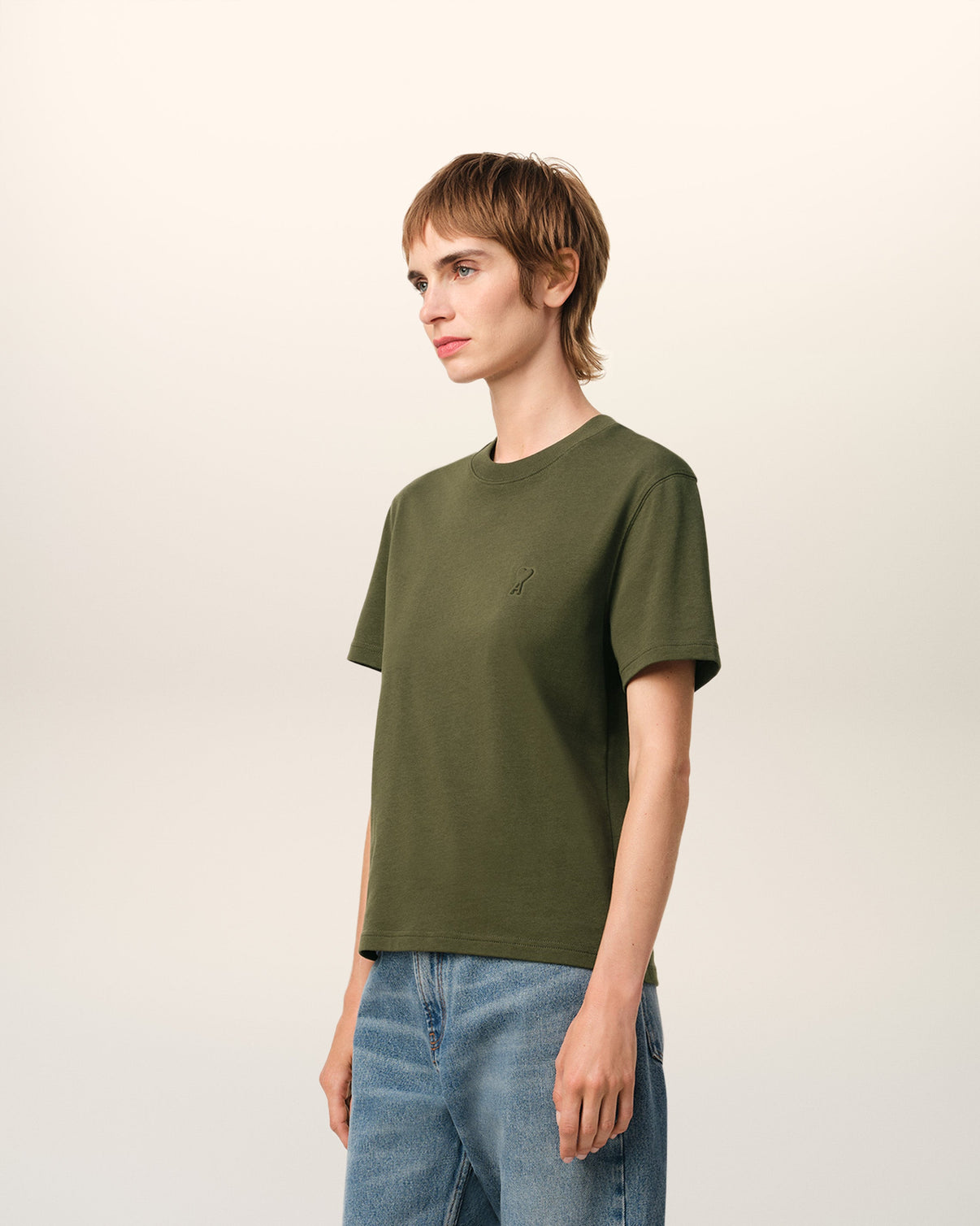 Green Cotton T-Shirt