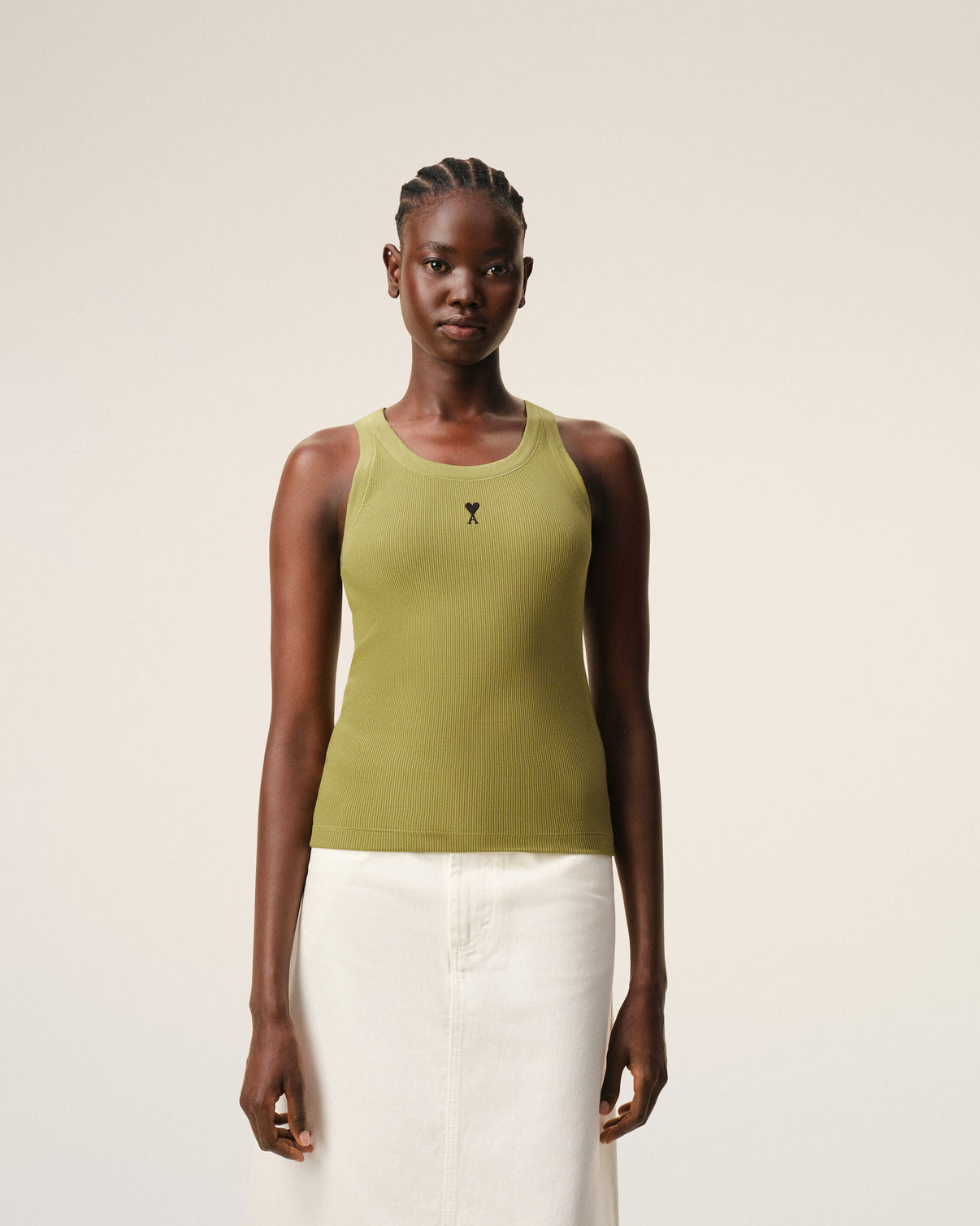 Green Cotton Tanktop