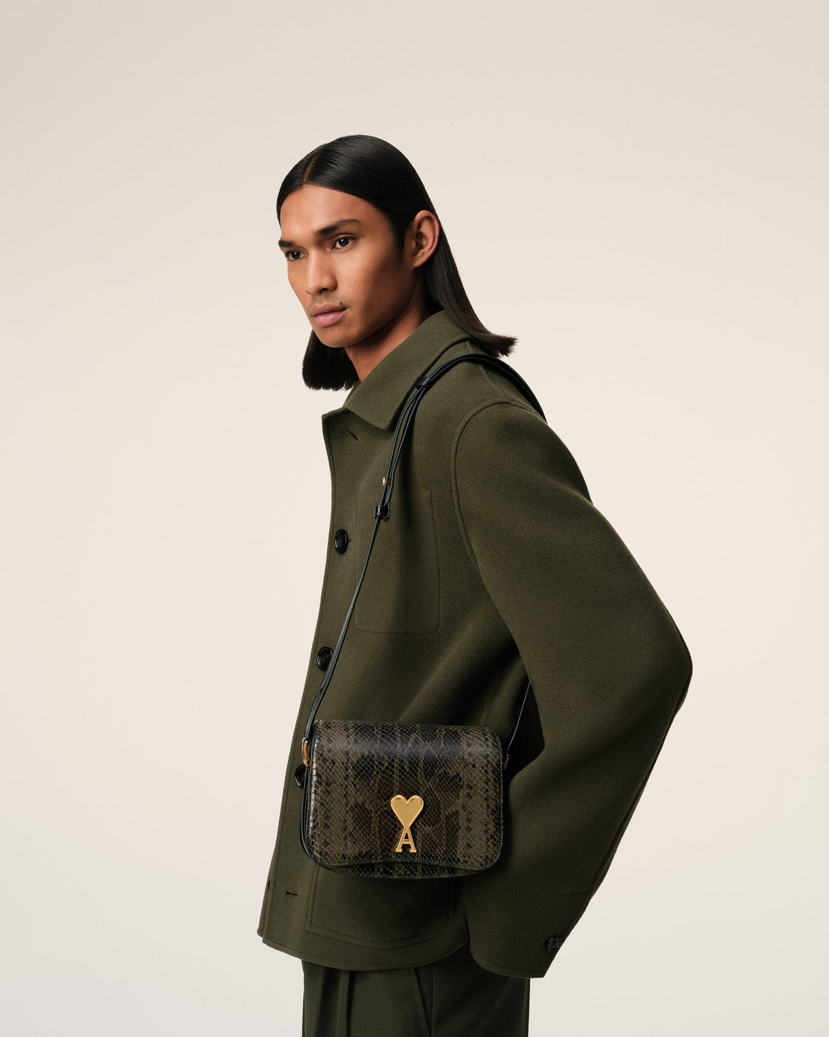 Green Leather Paris Paris Bag