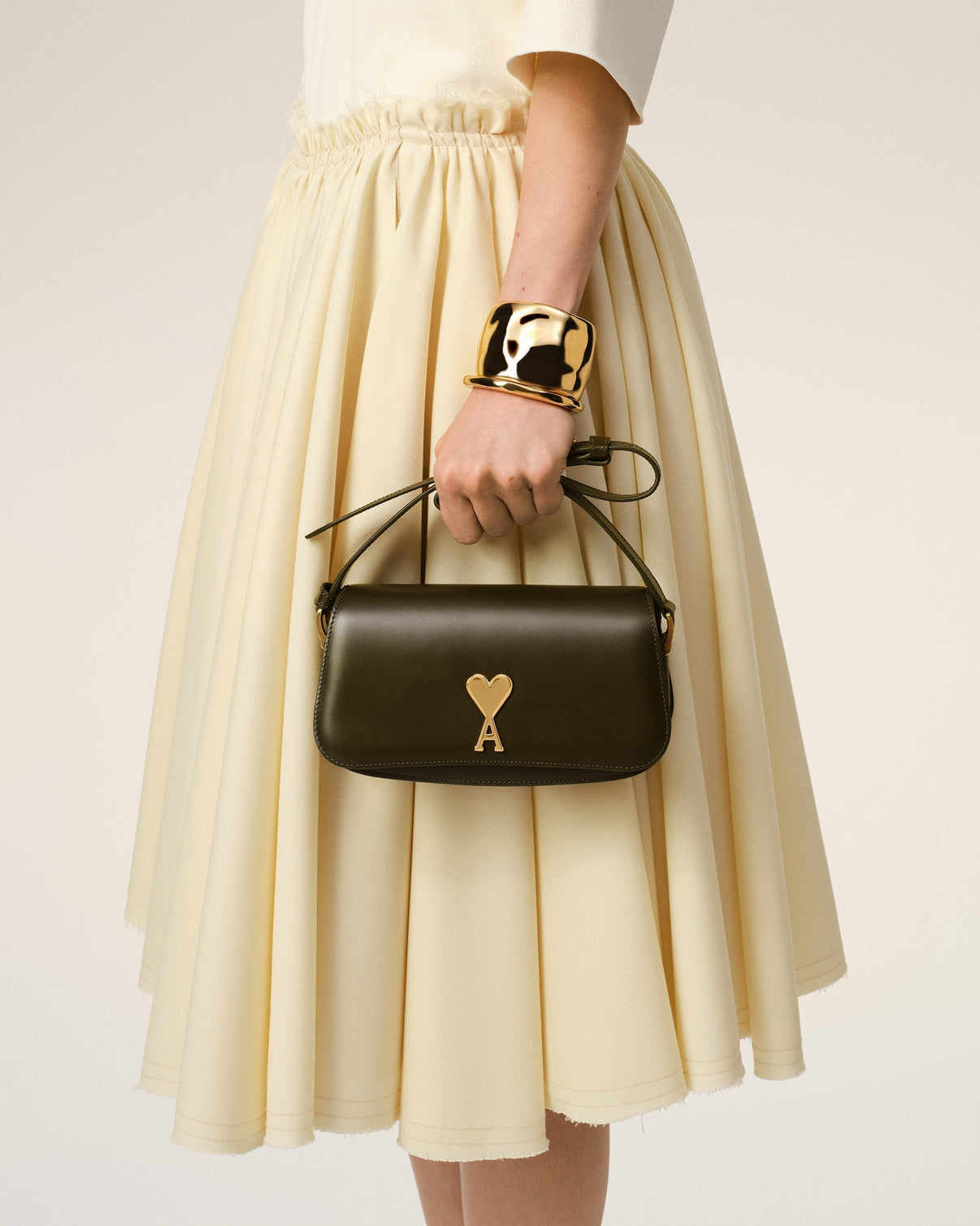 Green Leather Shoulder Bag Paris Paris Bag
