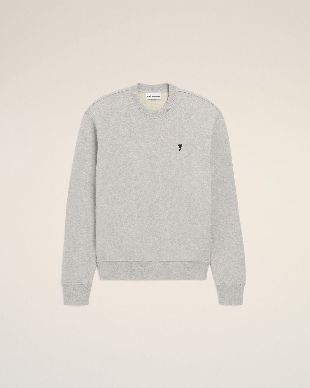 Grey Cotton Contrasted Sweatshirt