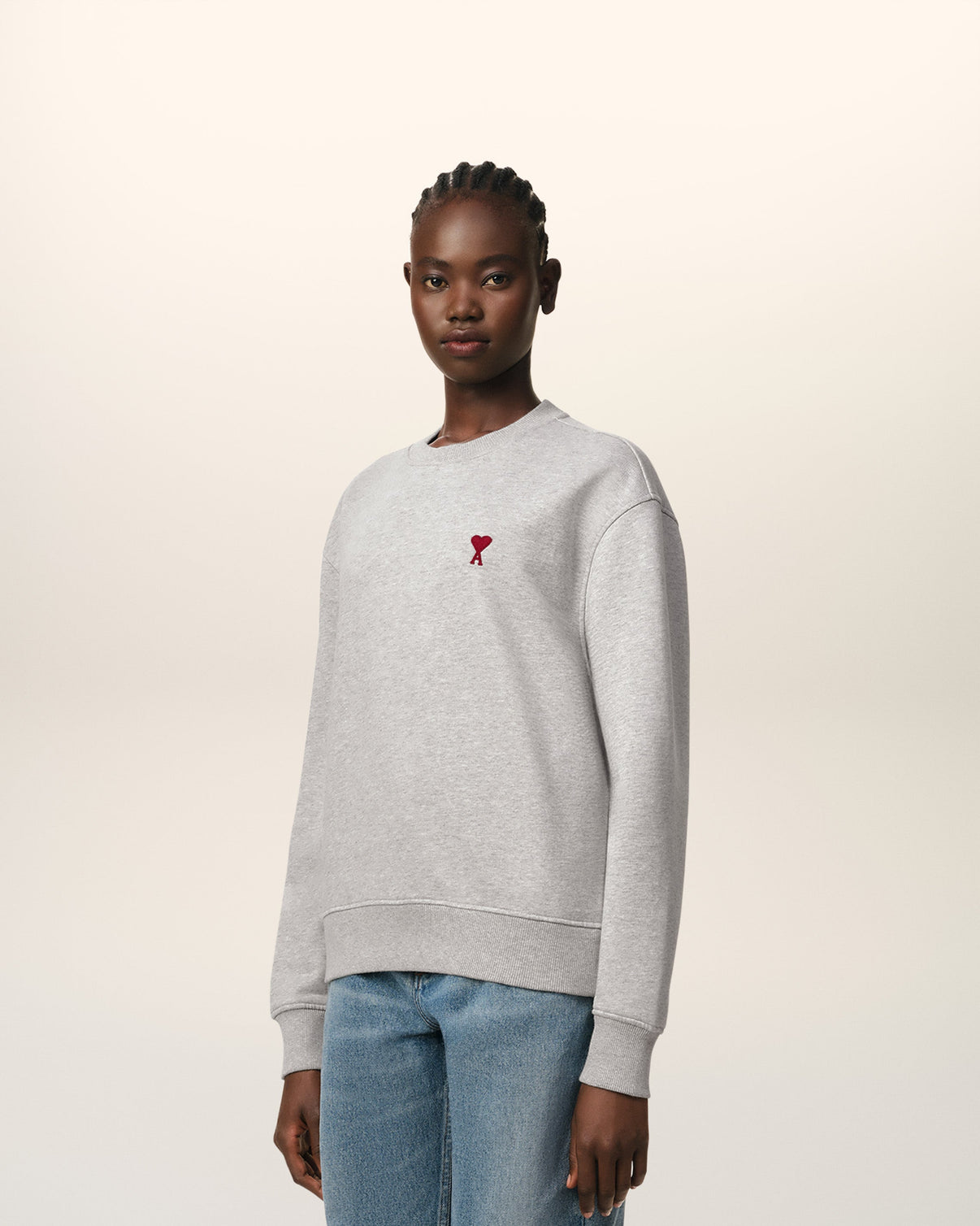 Grey Cotton Sweatshirt