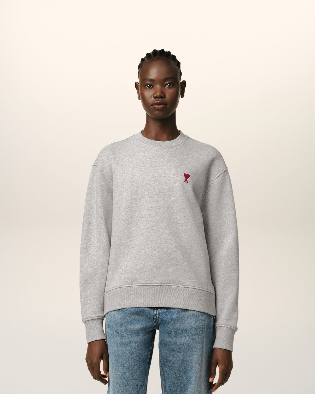 Grey Cotton Sweatshirt
