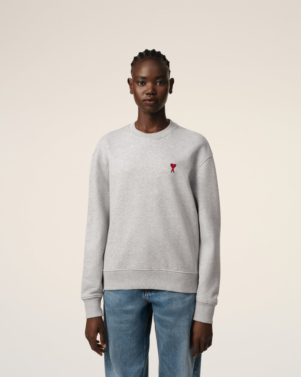 Grey Cotton Sweatshirt
