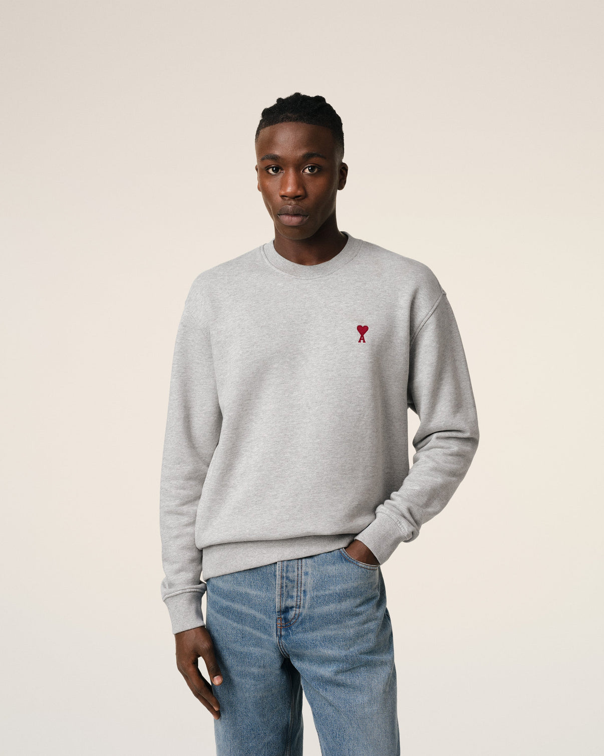 Grey Cotton Sweatshirt