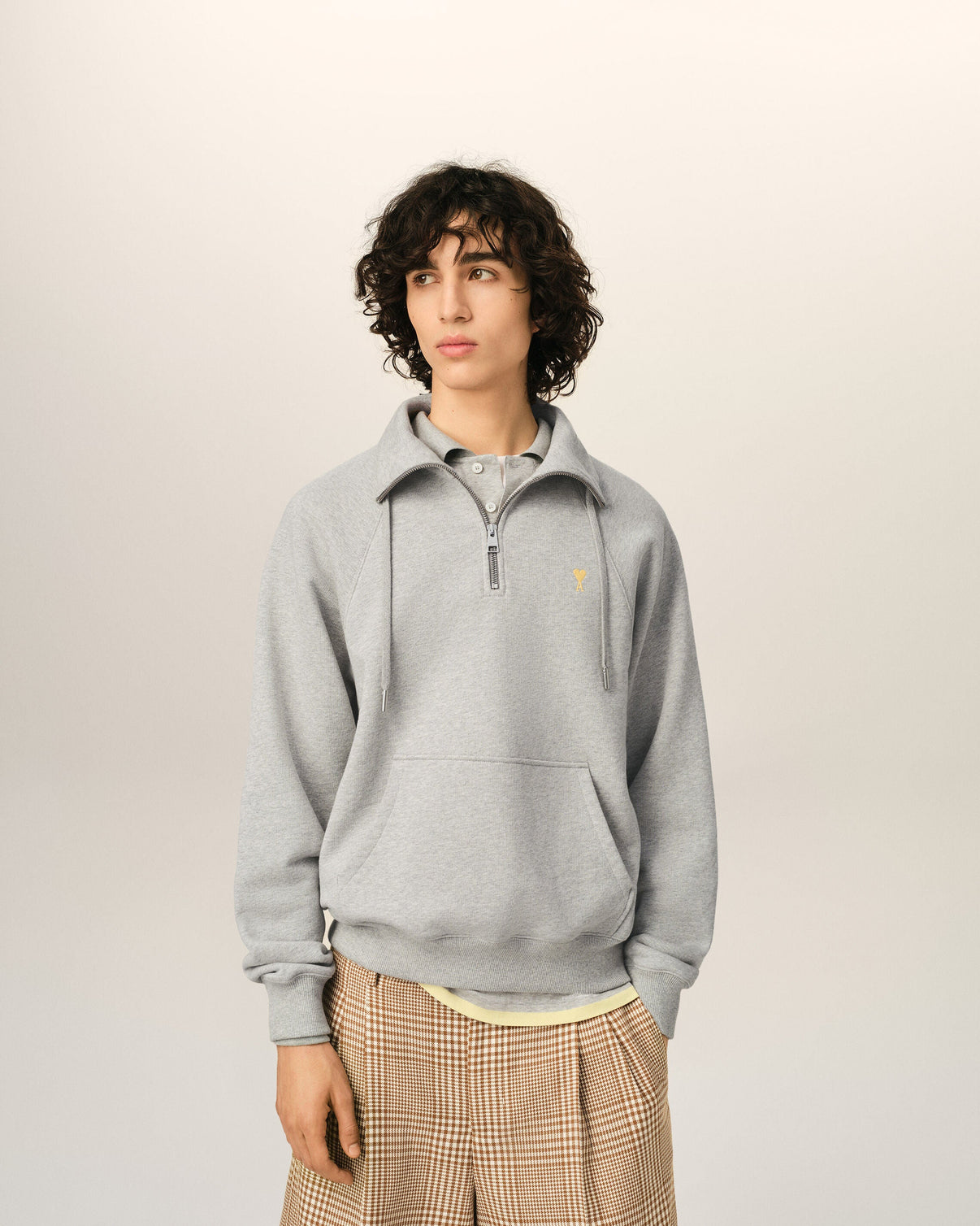 Grey Cotton Sweatshirt