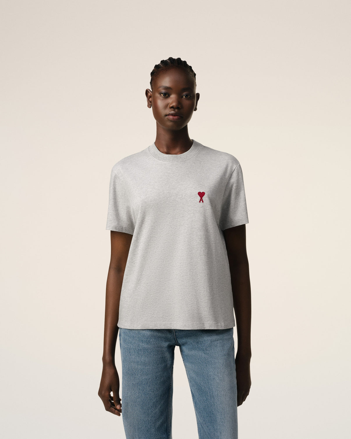 Grey Cotton T-Shirt