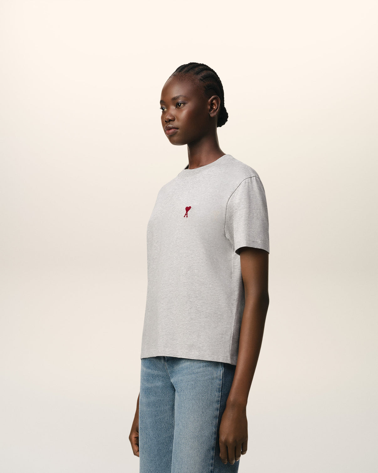 Grey Cotton T-Shirt