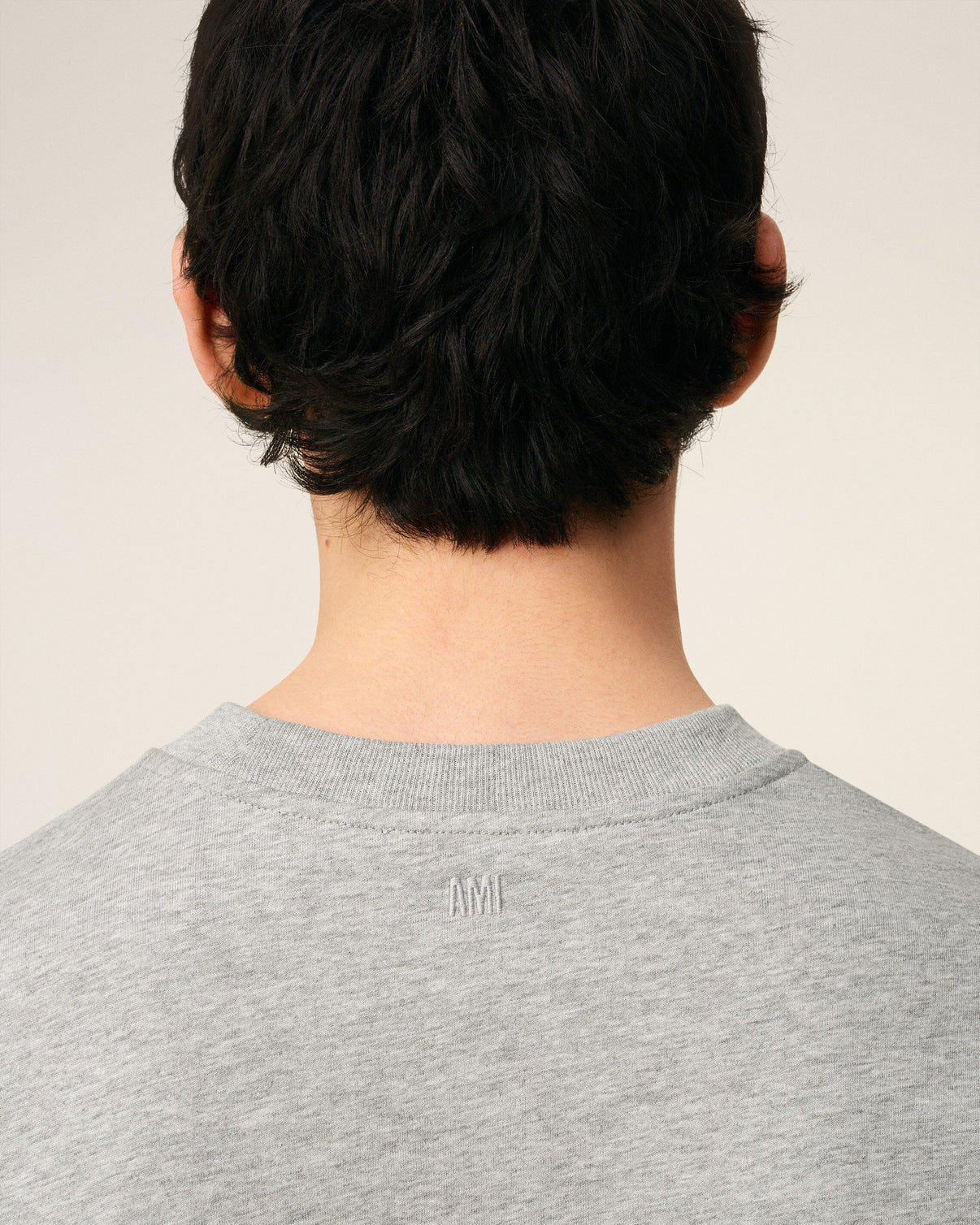 Grey Cotton T-shirt