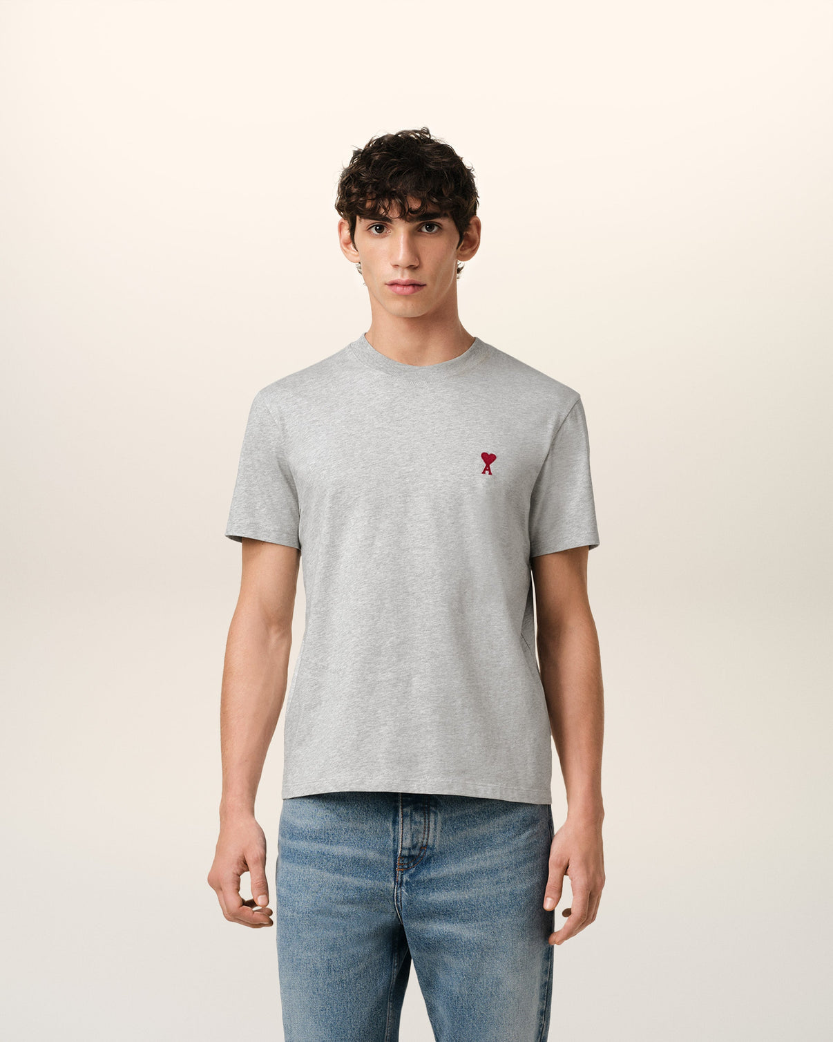 Grey Cotton T-Shirt