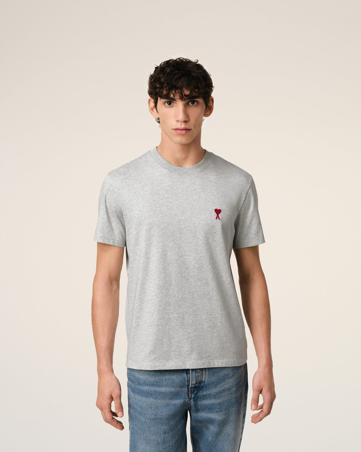 Grey Cotton T-Shirt