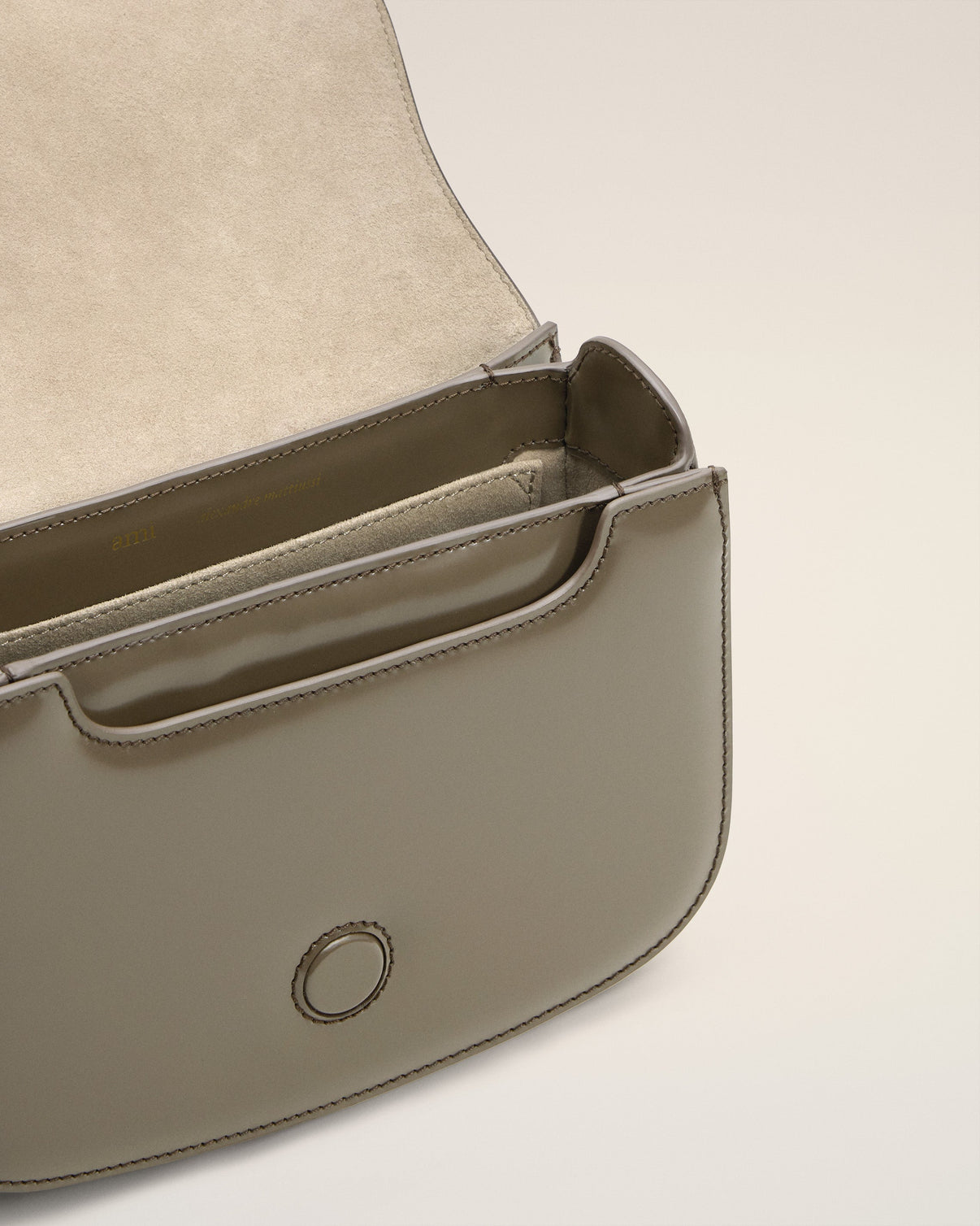 Grey Glazed Leather Paris Paris Bag