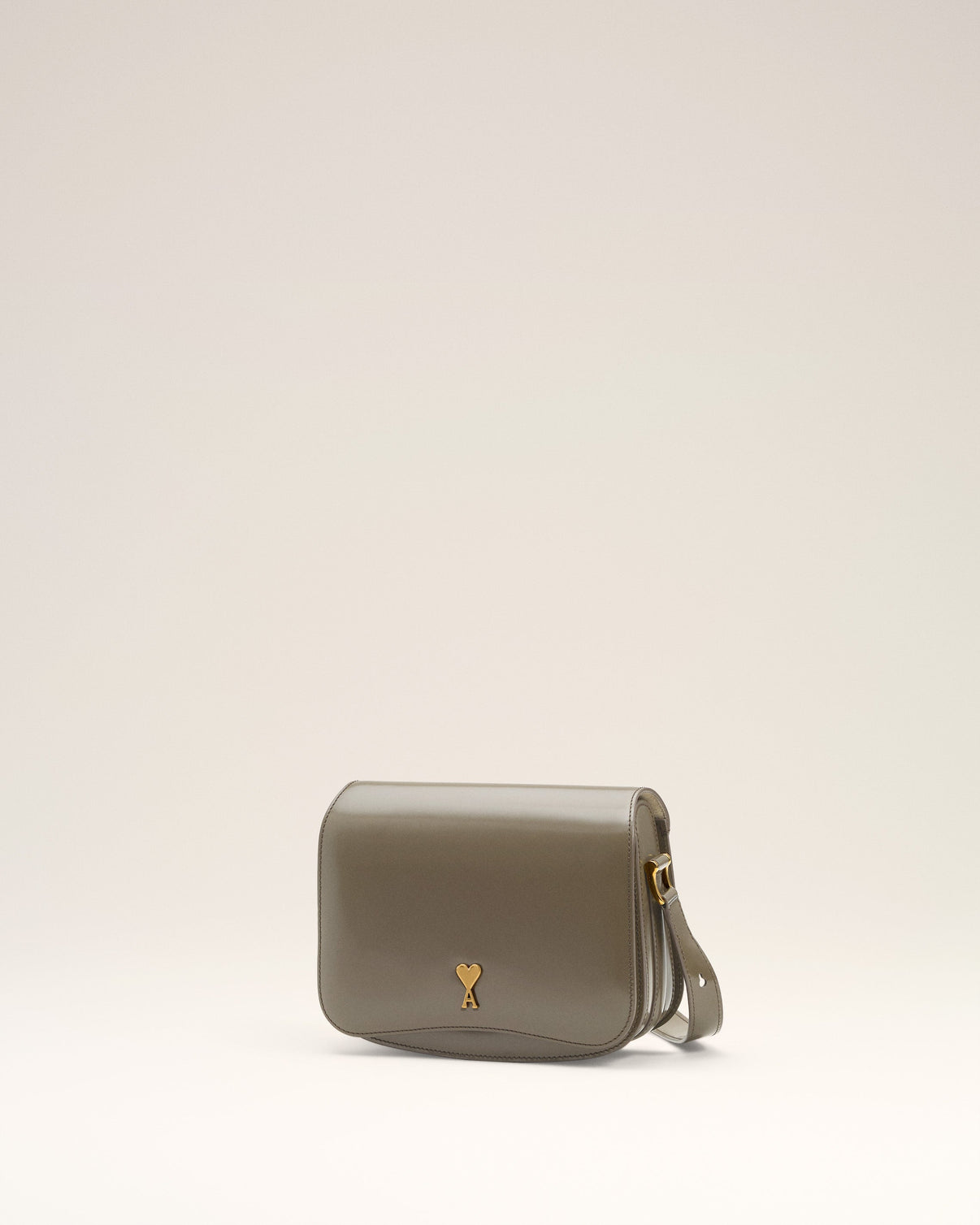 Grey Glazed Leather Paris Paris Bag