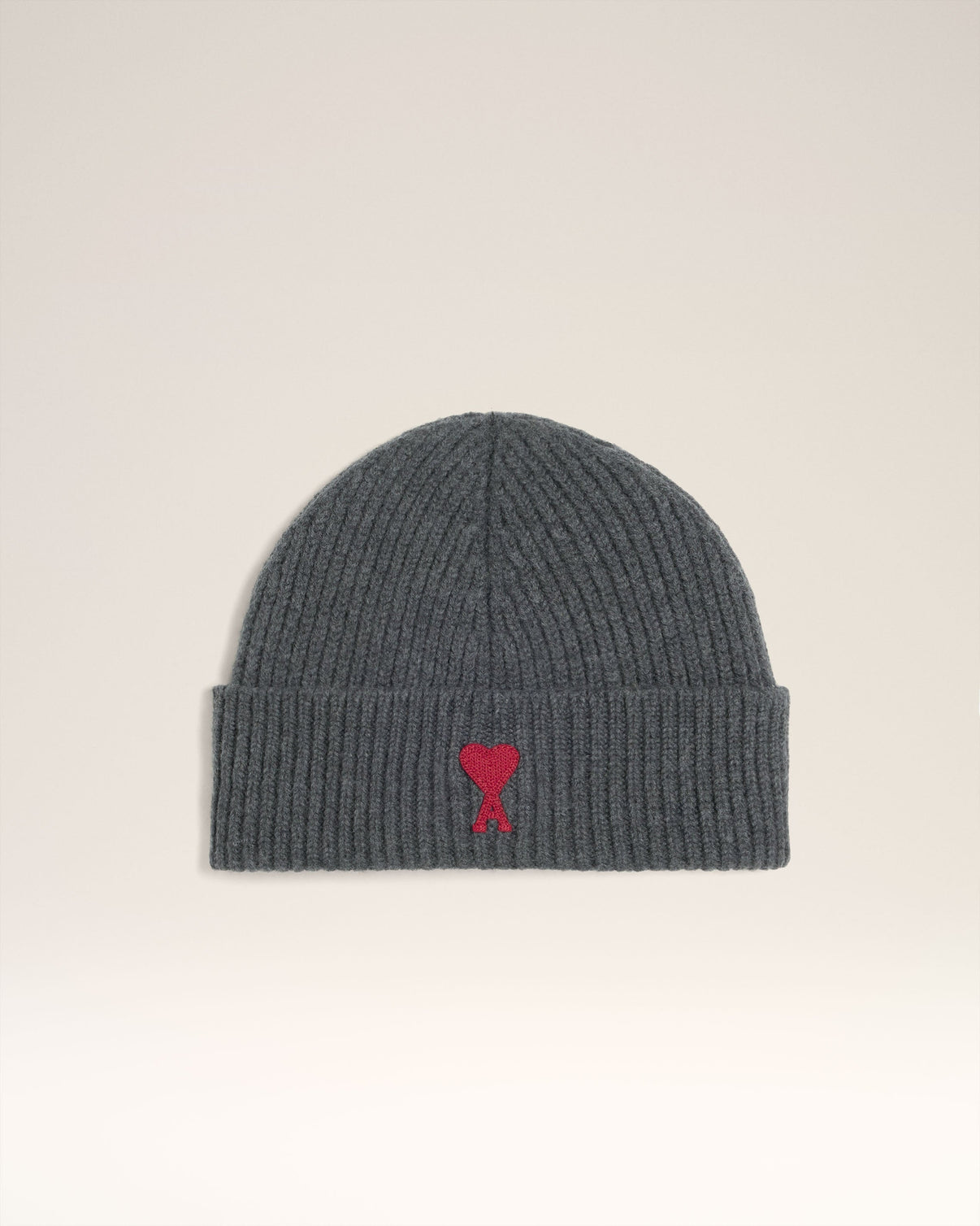 Grey Merino Wool Beanie