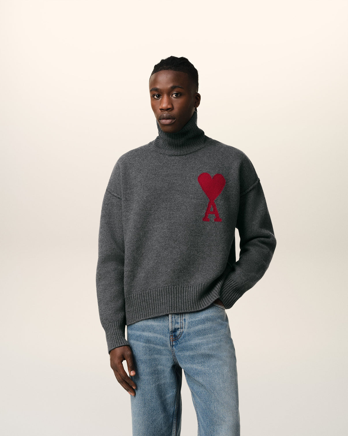 Grey Wool Sweater