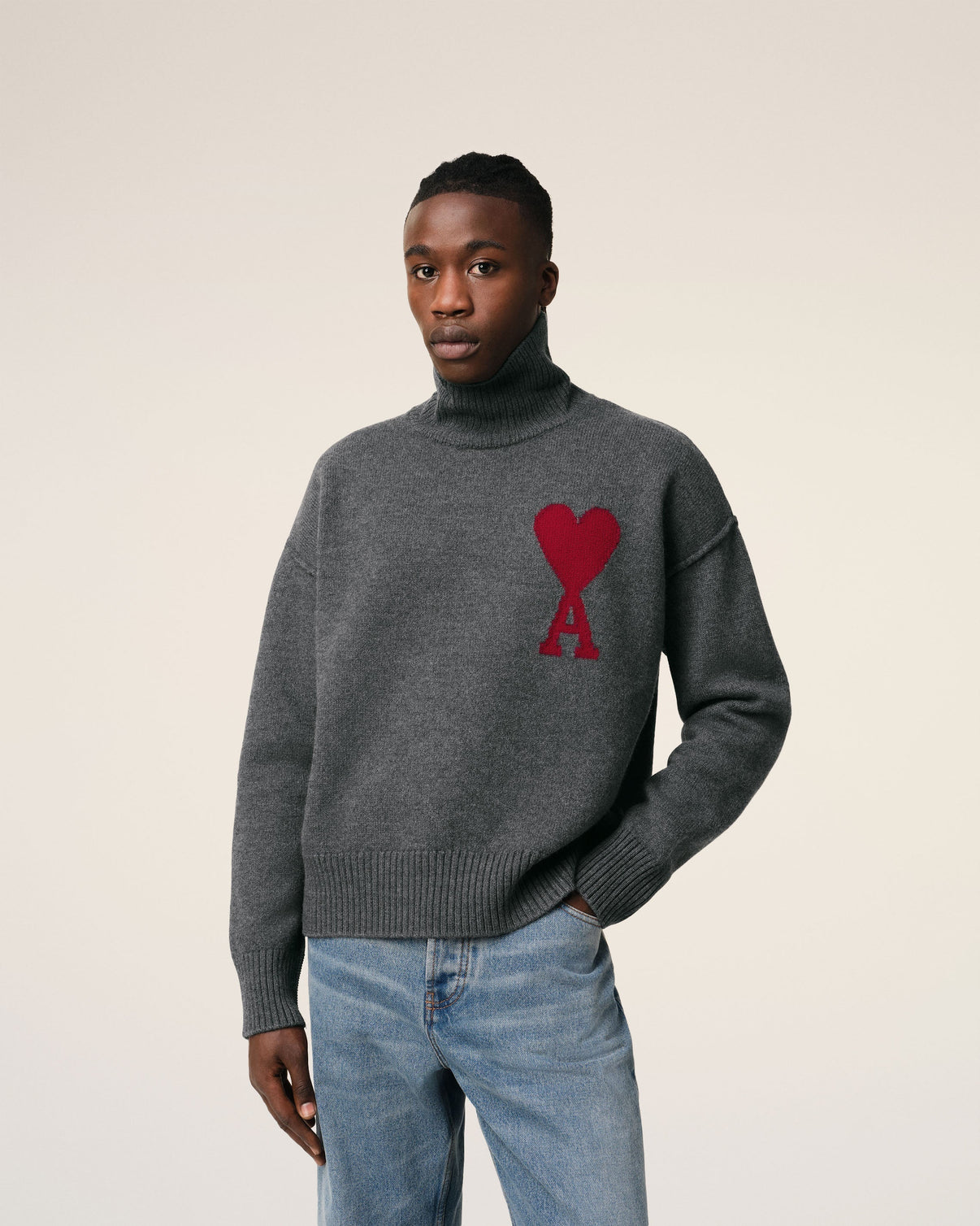 Grey Wool Sweater