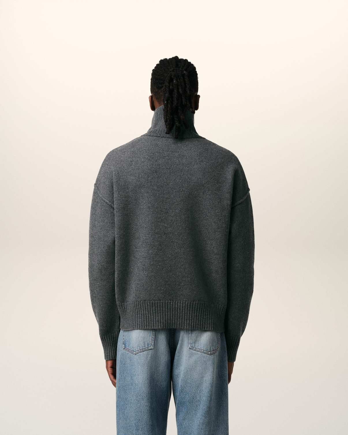 Grey Wool Sweater