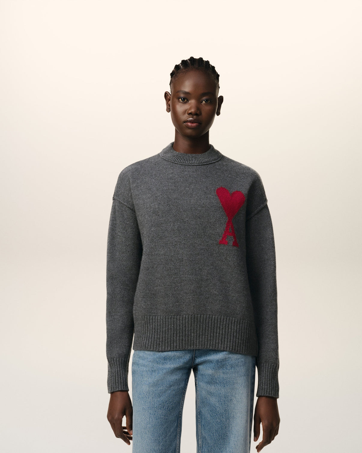Grey Wool Sweater