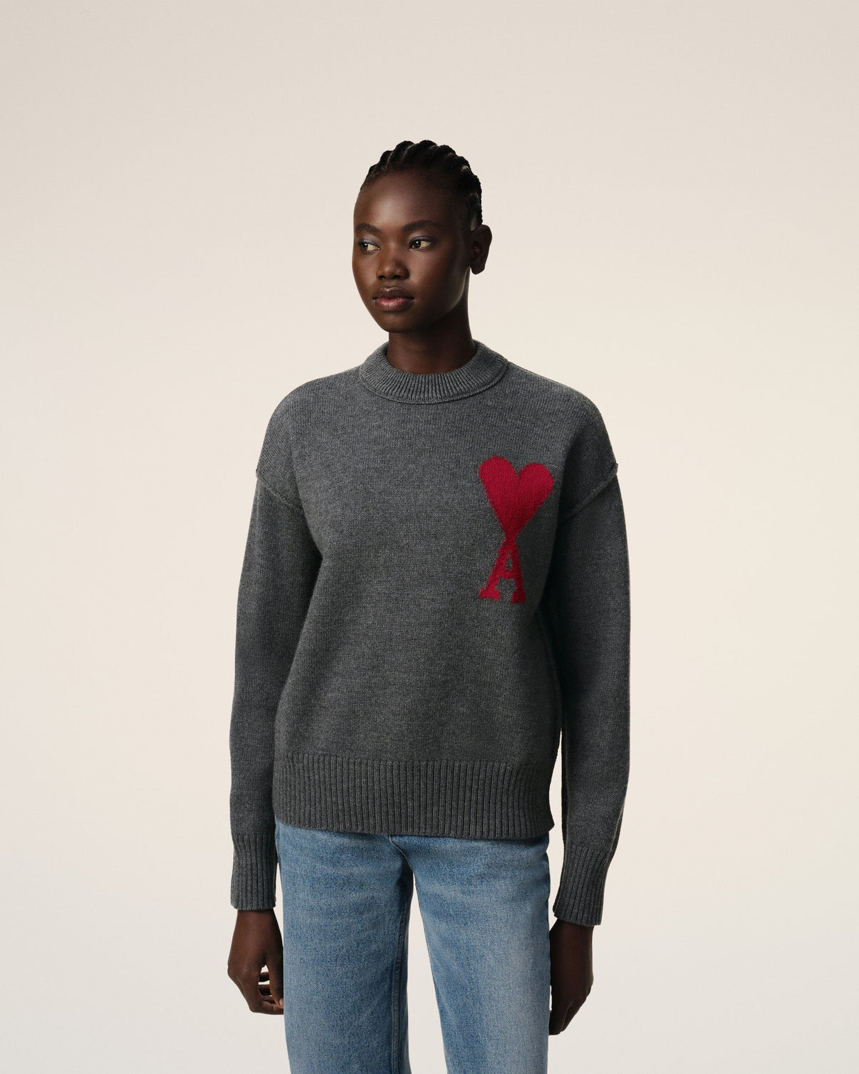 Grey Wool Sweater