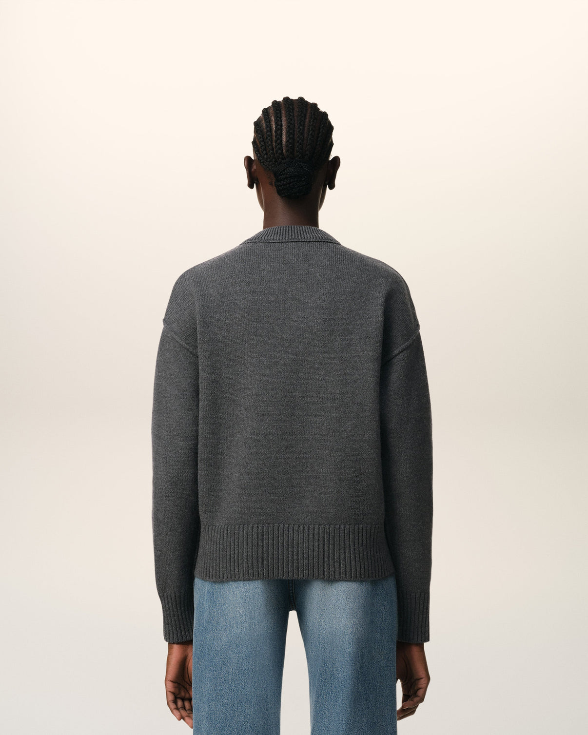 Grey Wool Sweater