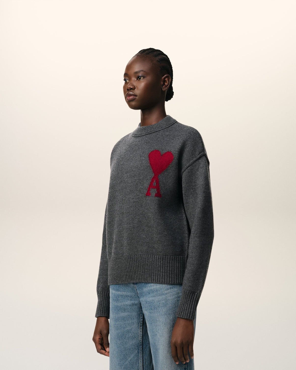 Grey Wool Sweater