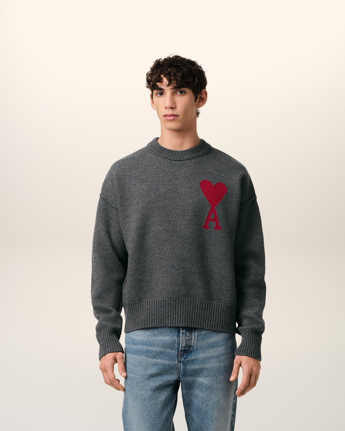 Grey Wool Sweater