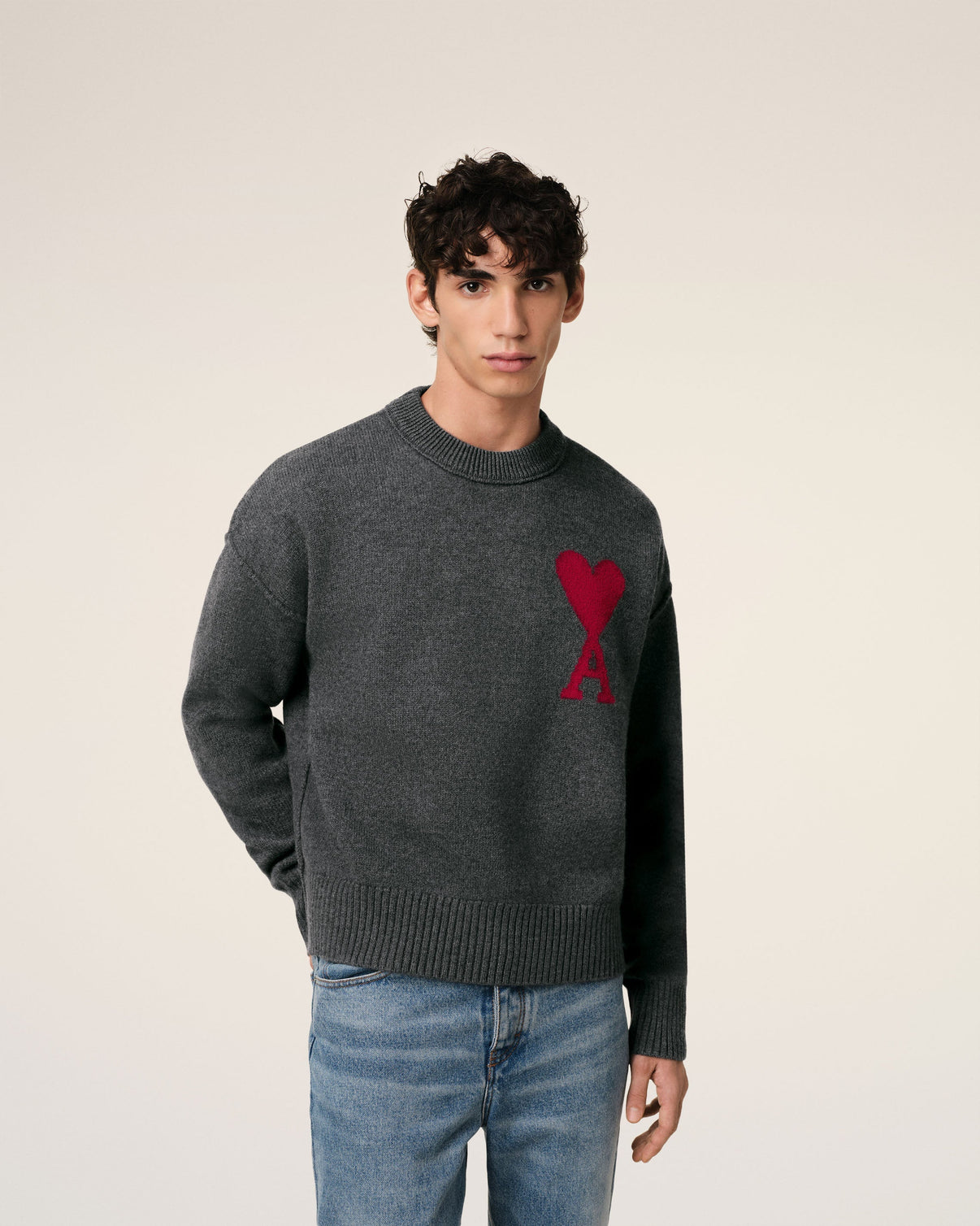 Grey Wool Sweater