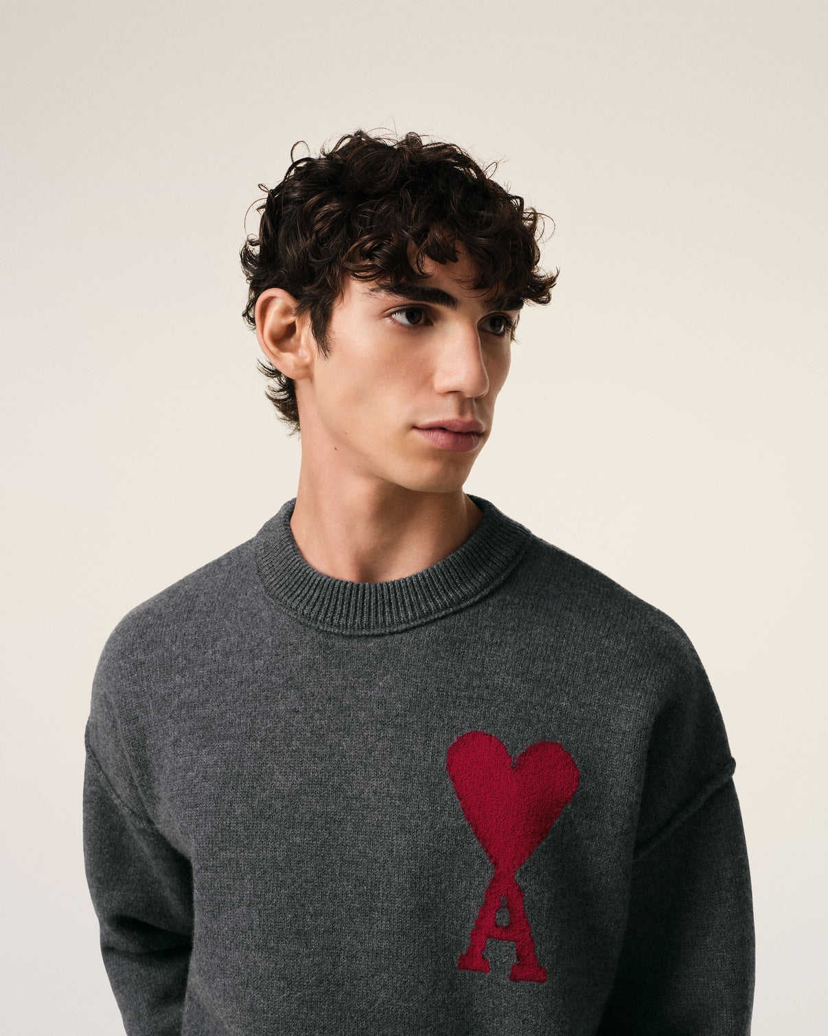 Grey Wool Sweater
