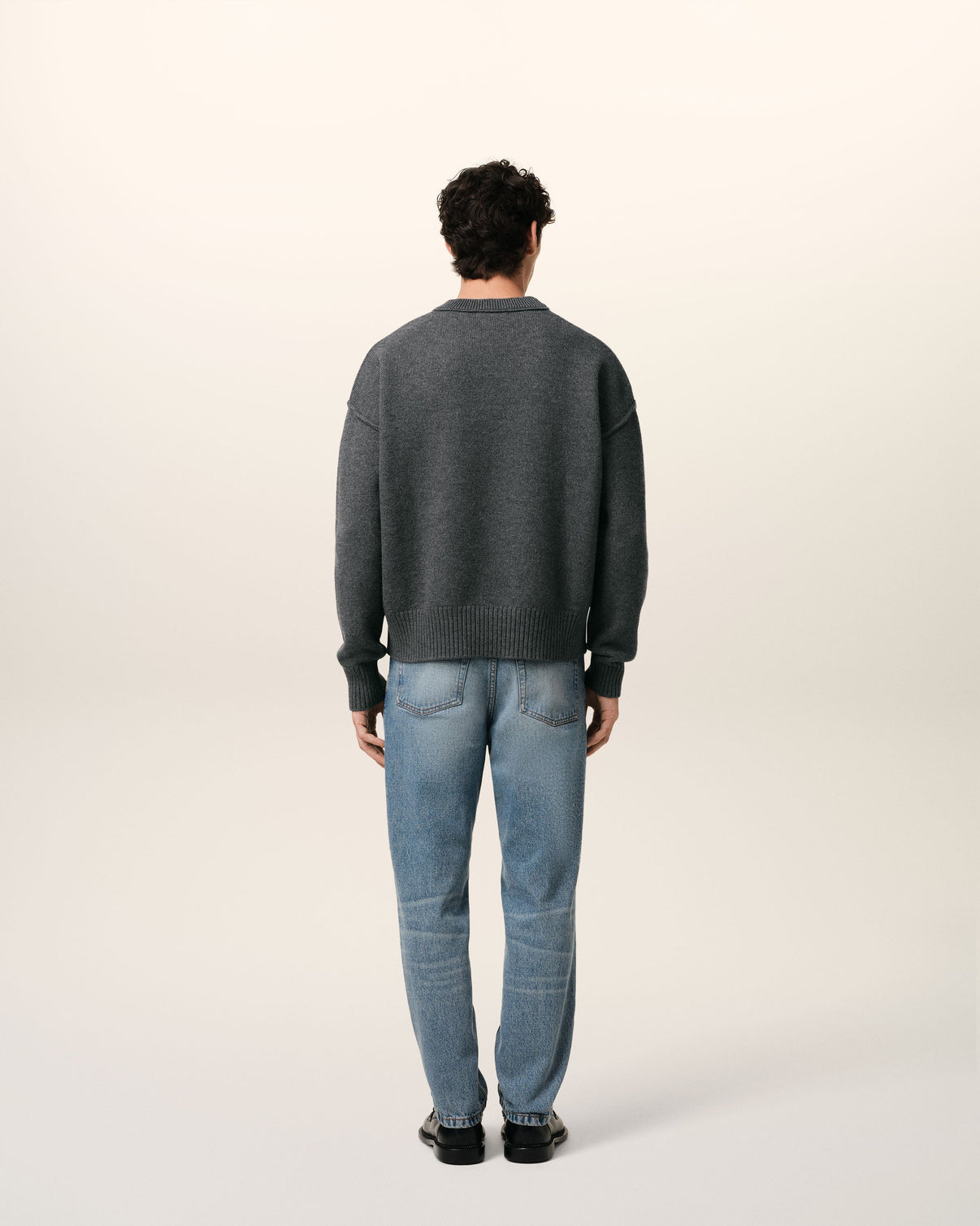 Grey Wool Sweater