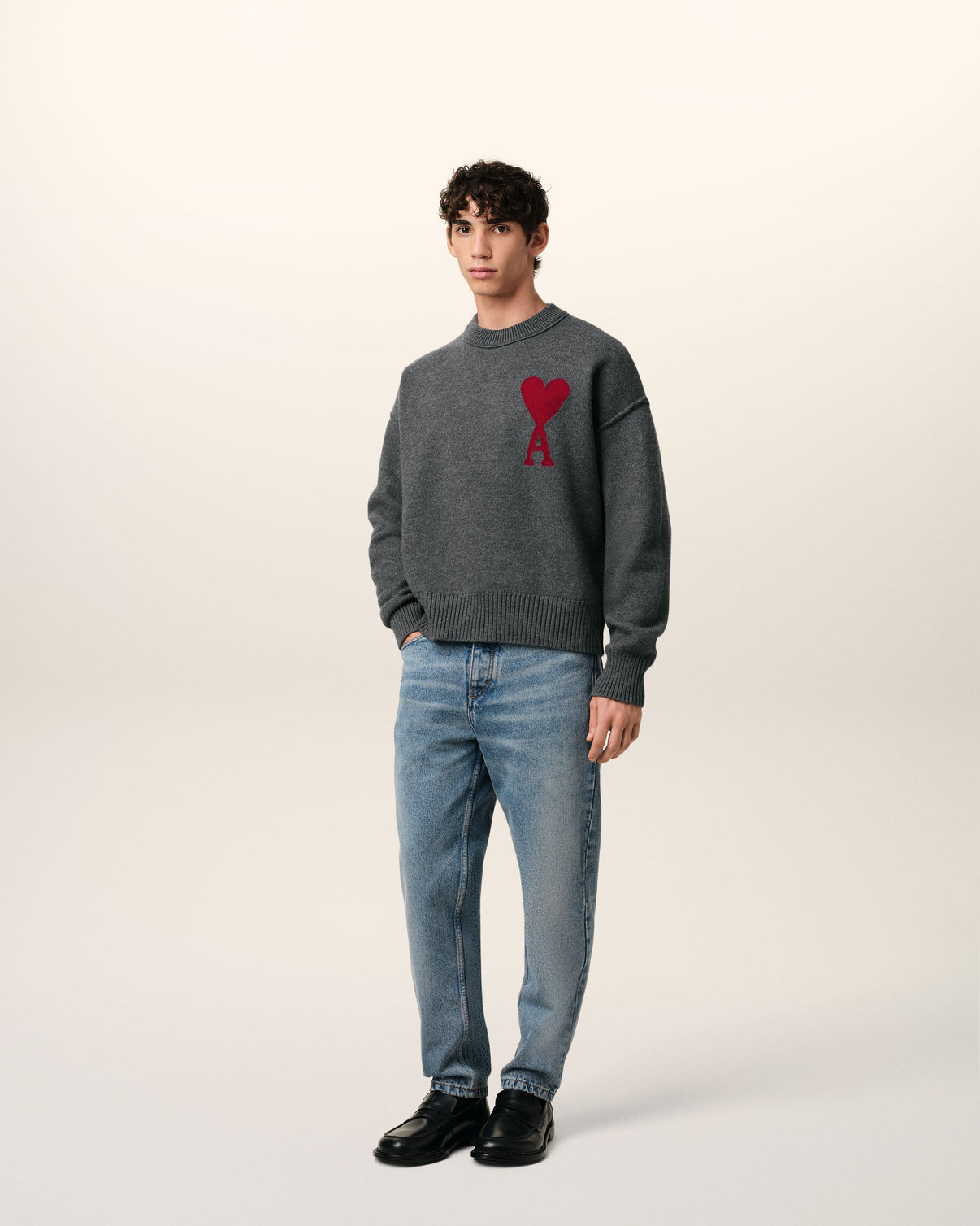 Grey Wool Sweater