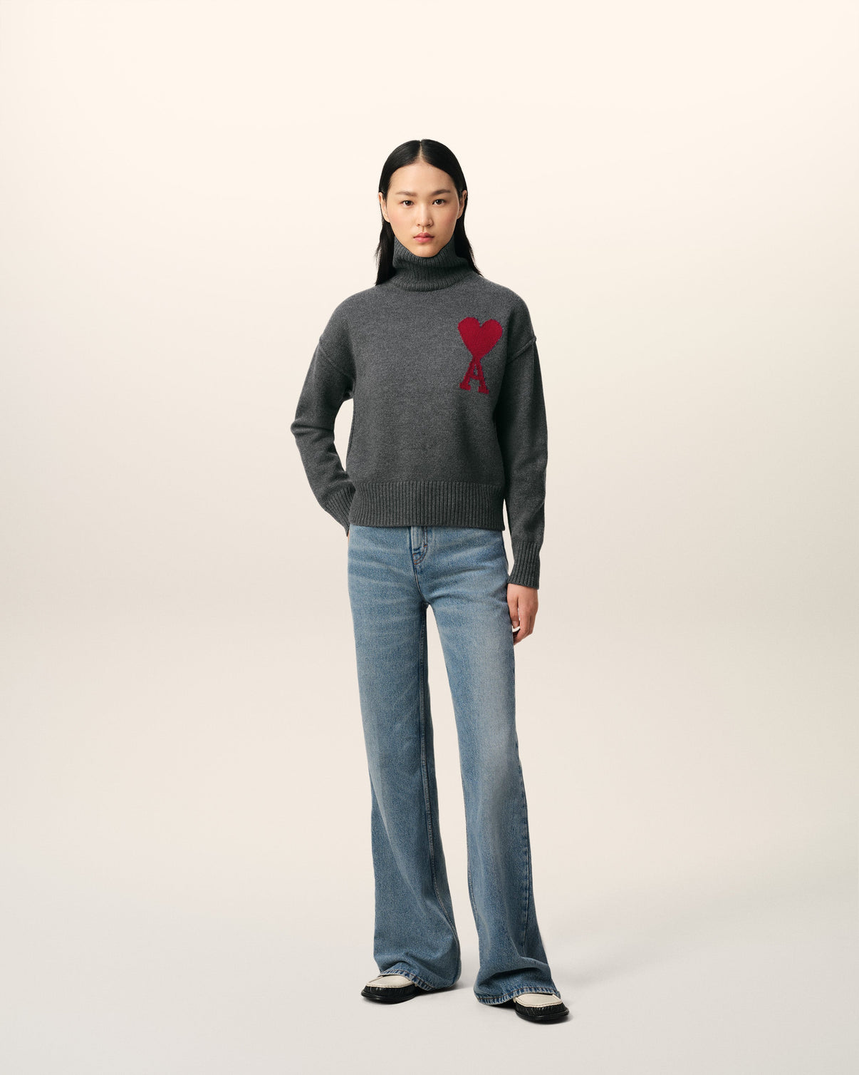 Grey Wool Sweater