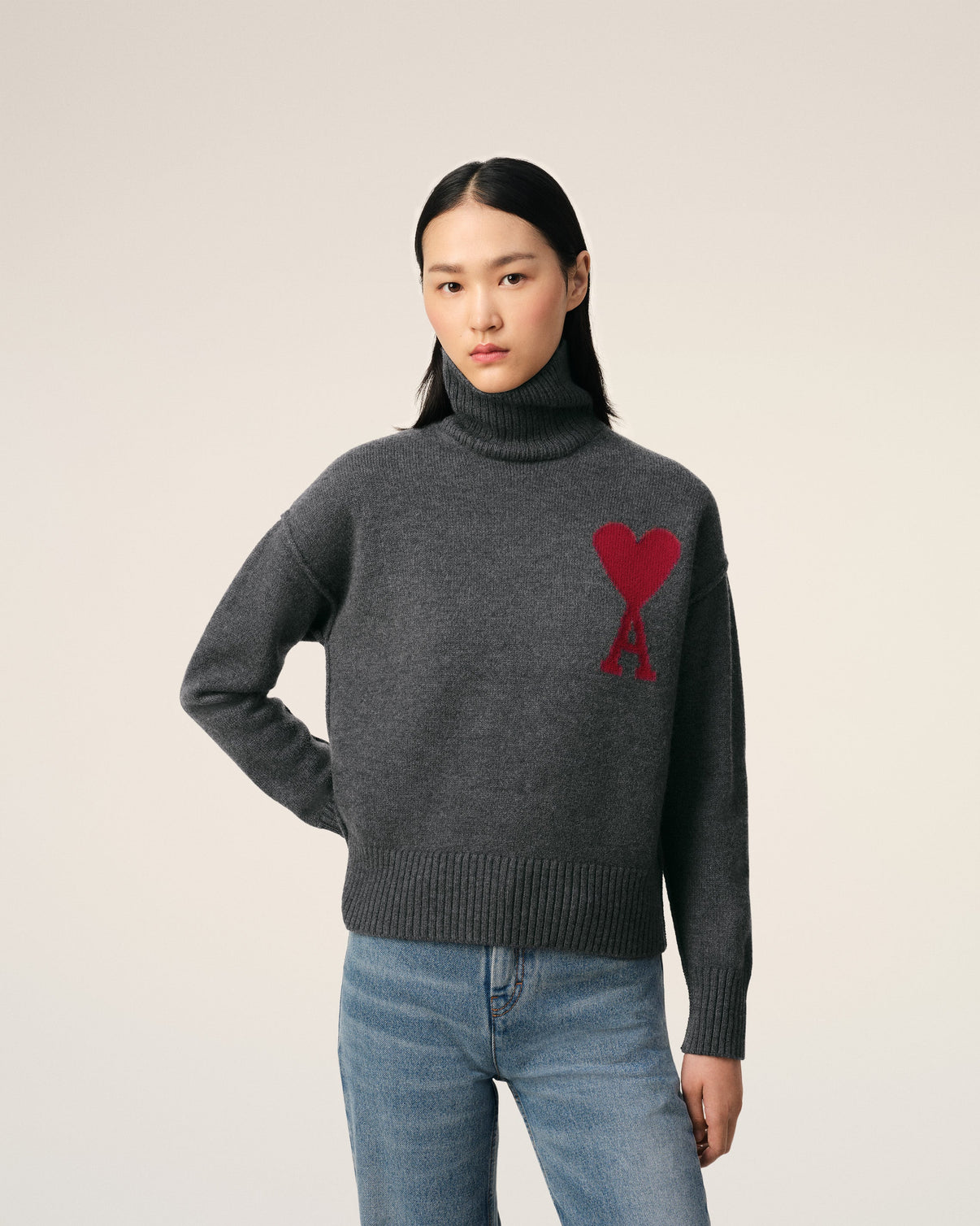 Grey Wool Sweater