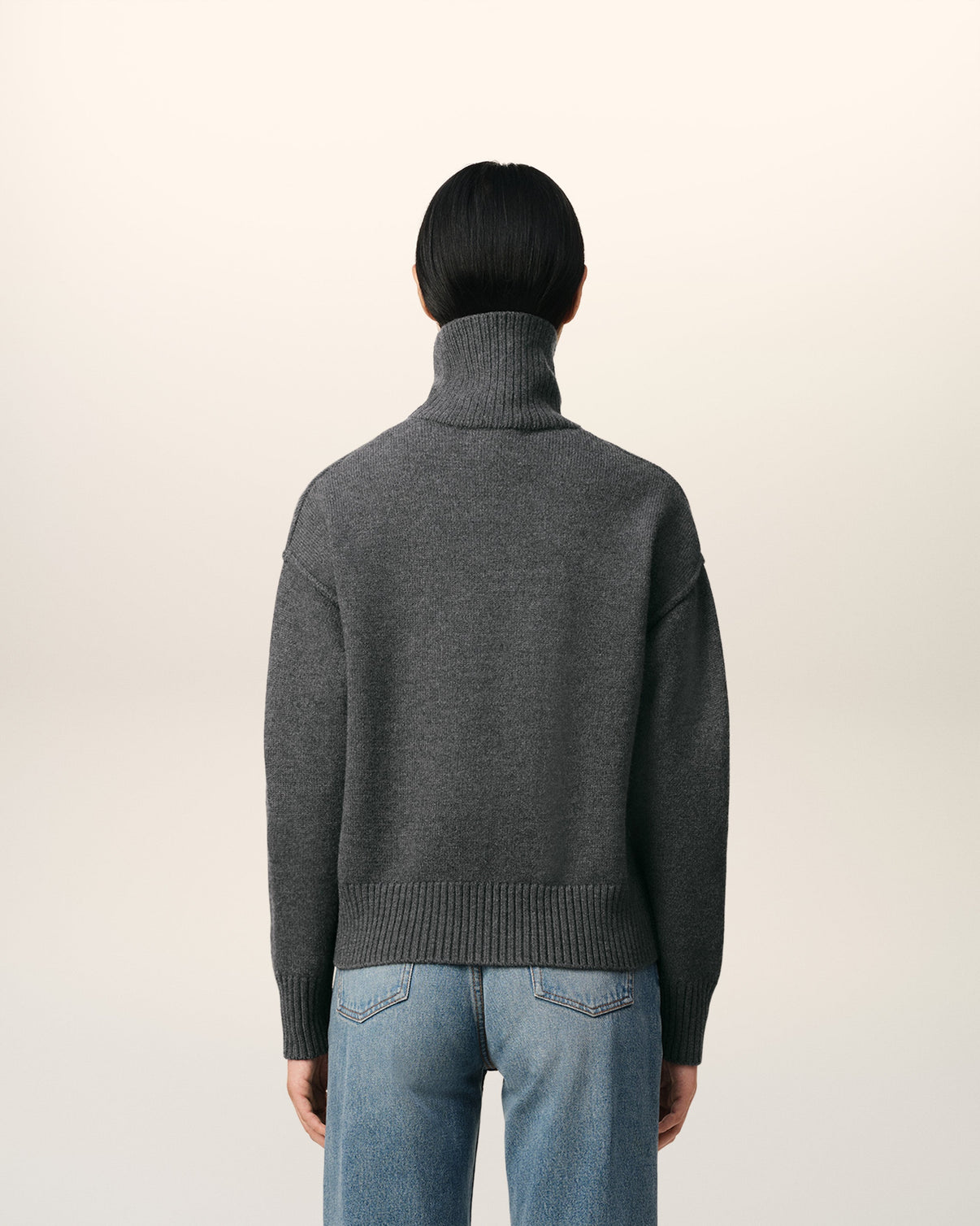 Grey Wool Sweater
