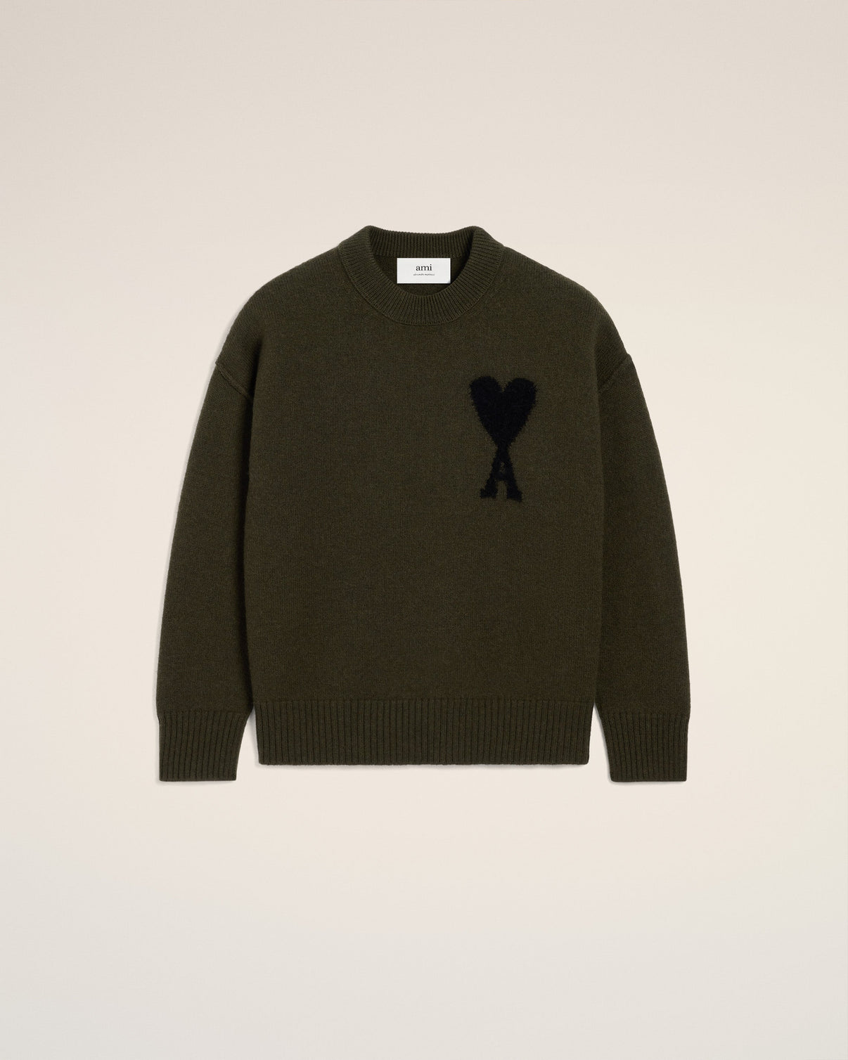 Khaki Wool Sweater