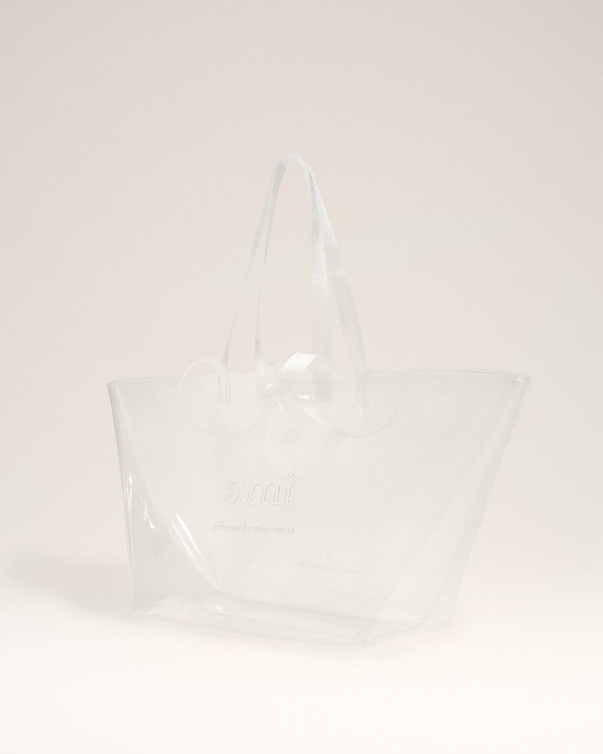 Limited Edition Transparent Midi Tote Bag