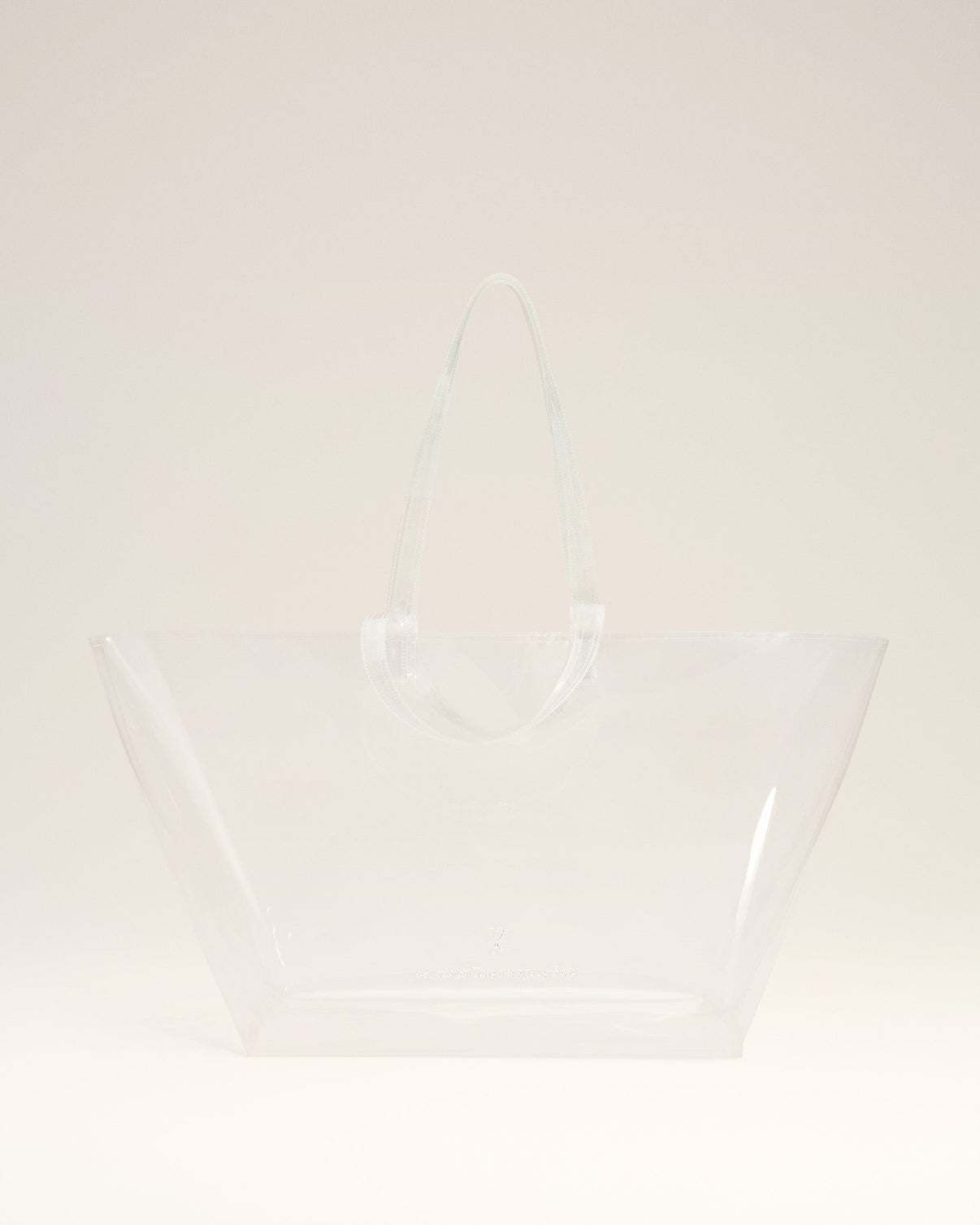 Limited Edition Transparent Midi Tote Bag