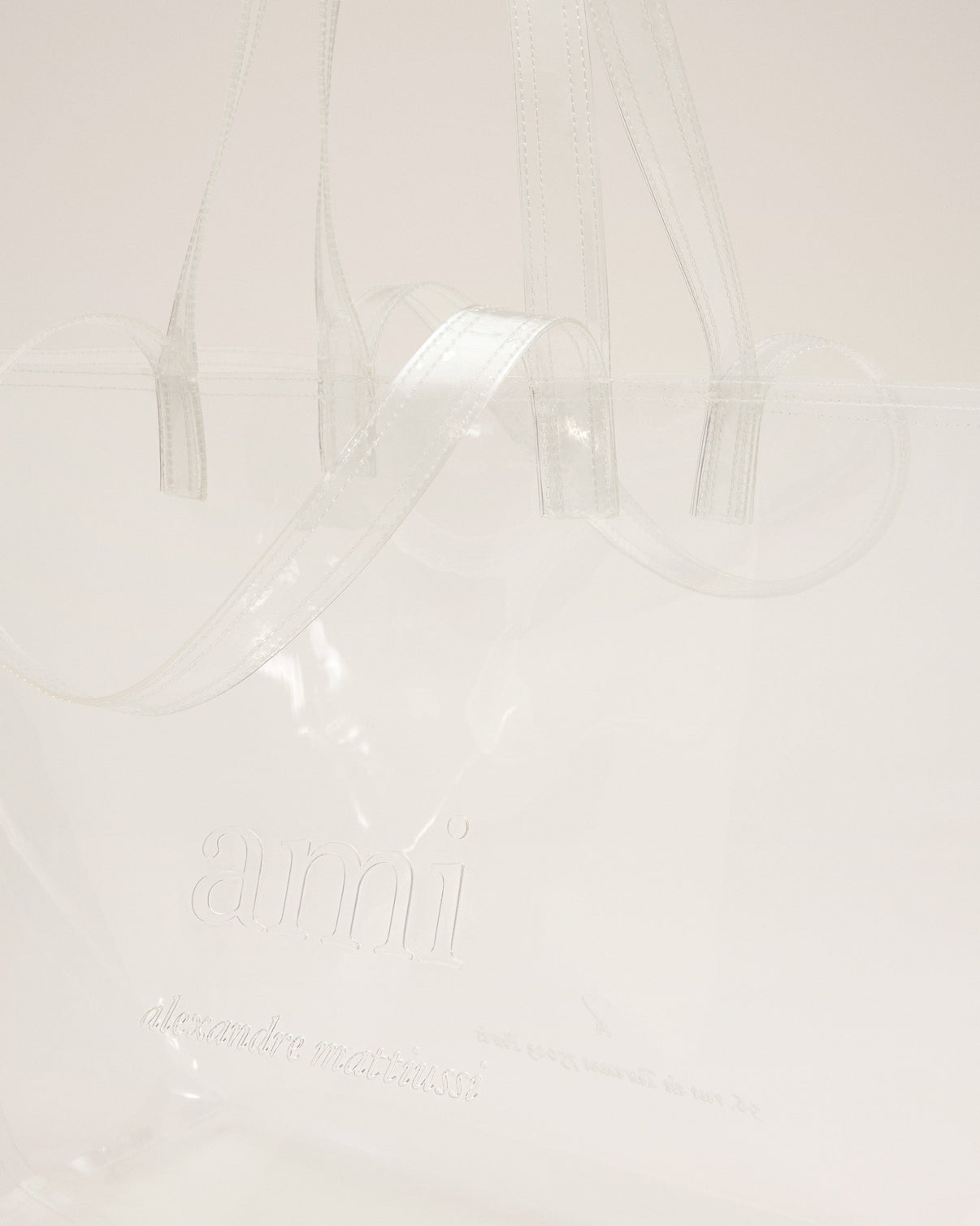 Limited Edition Transparent Midi Tote Bag