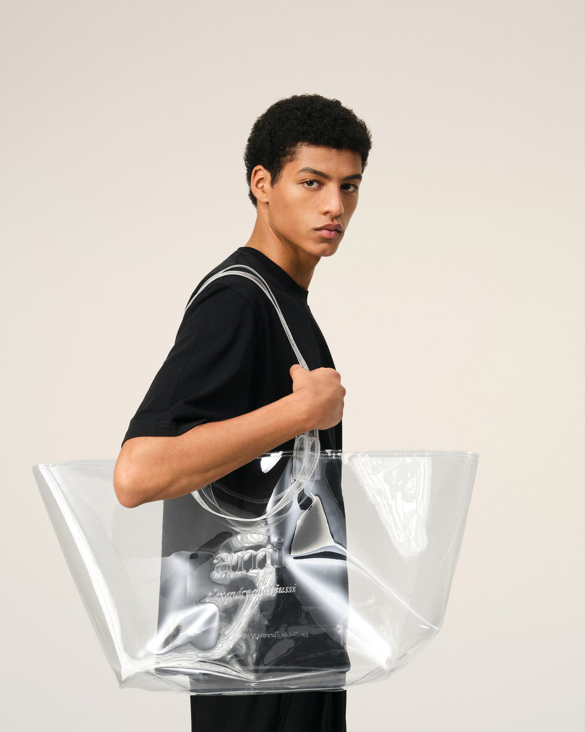Limited Edition Transparent Midi Tote Bag