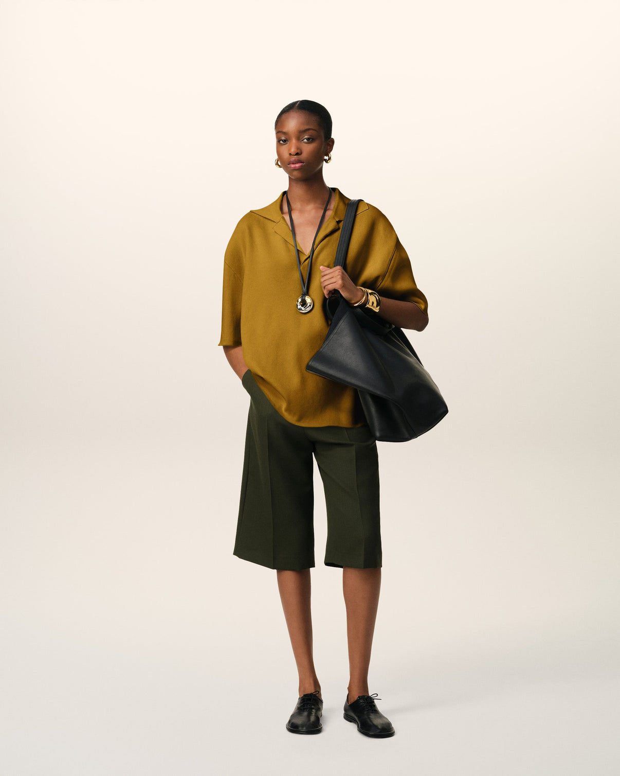 Mustard Short Sleeve Polo