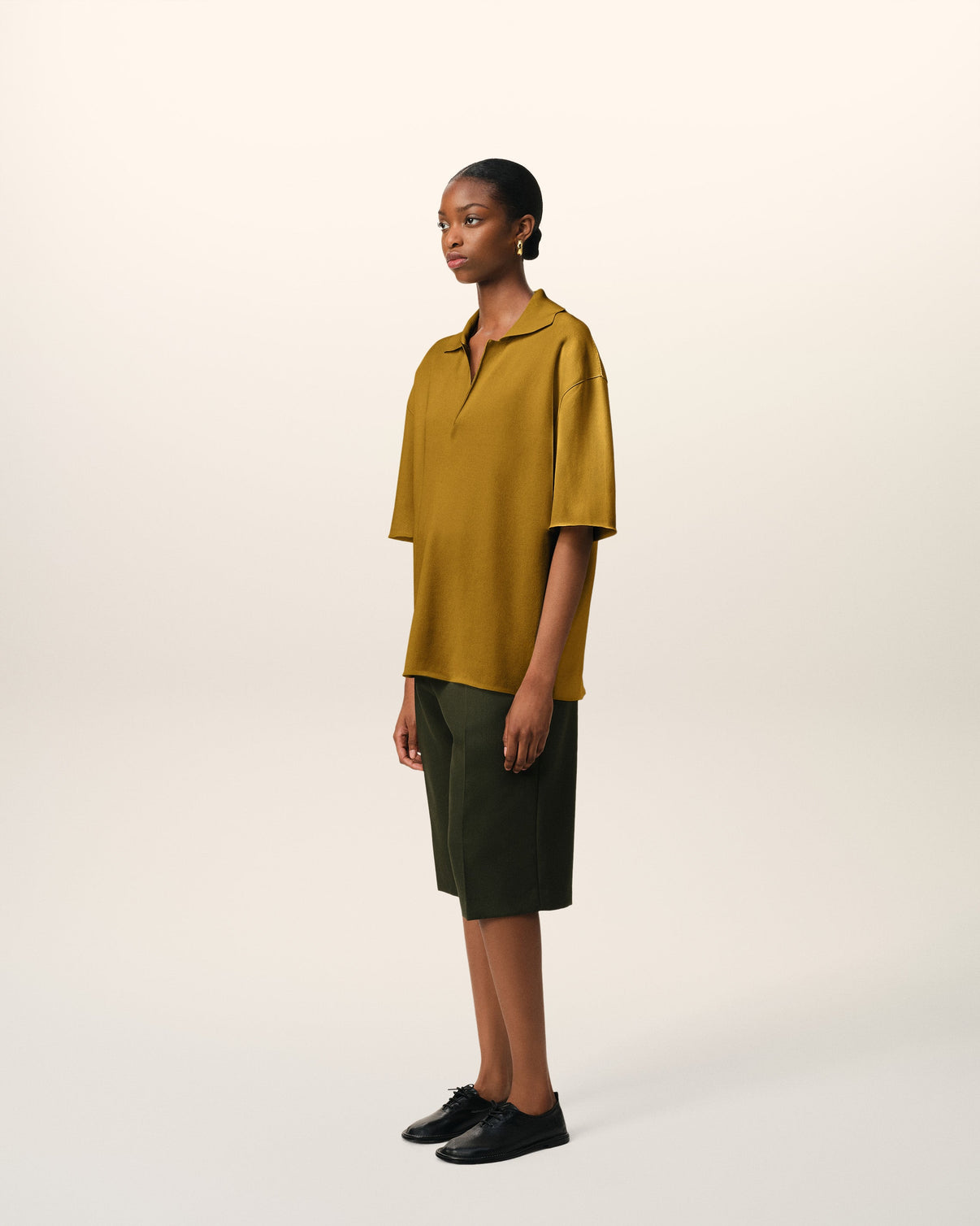 Mustard Short Sleeve Polo