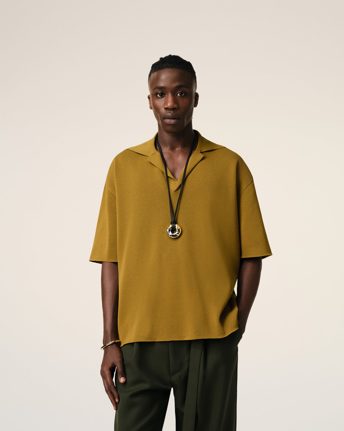 Mustard Short Sleeve Polo