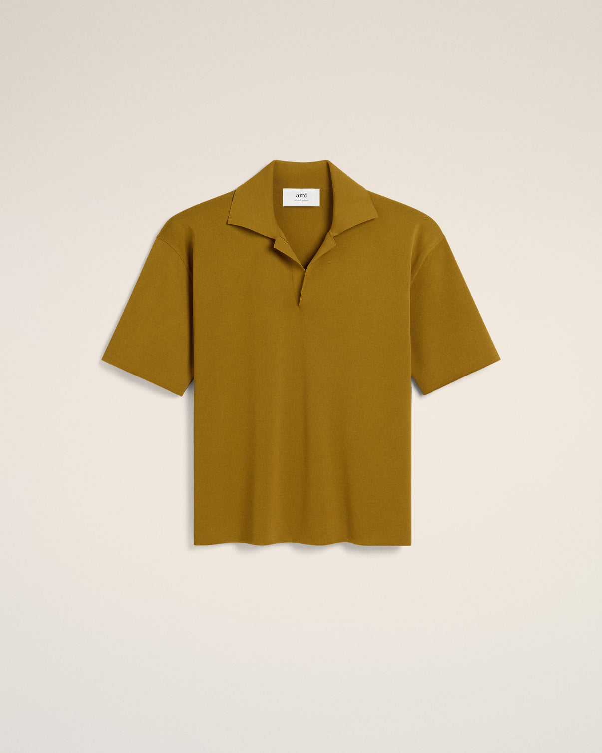 Mustard Short Sleeve Polo