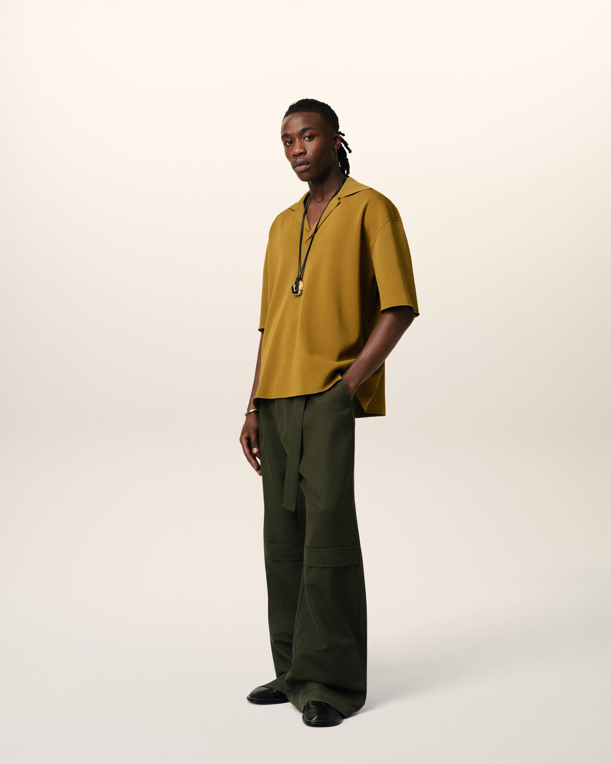 Mustard Short Sleeve Polo