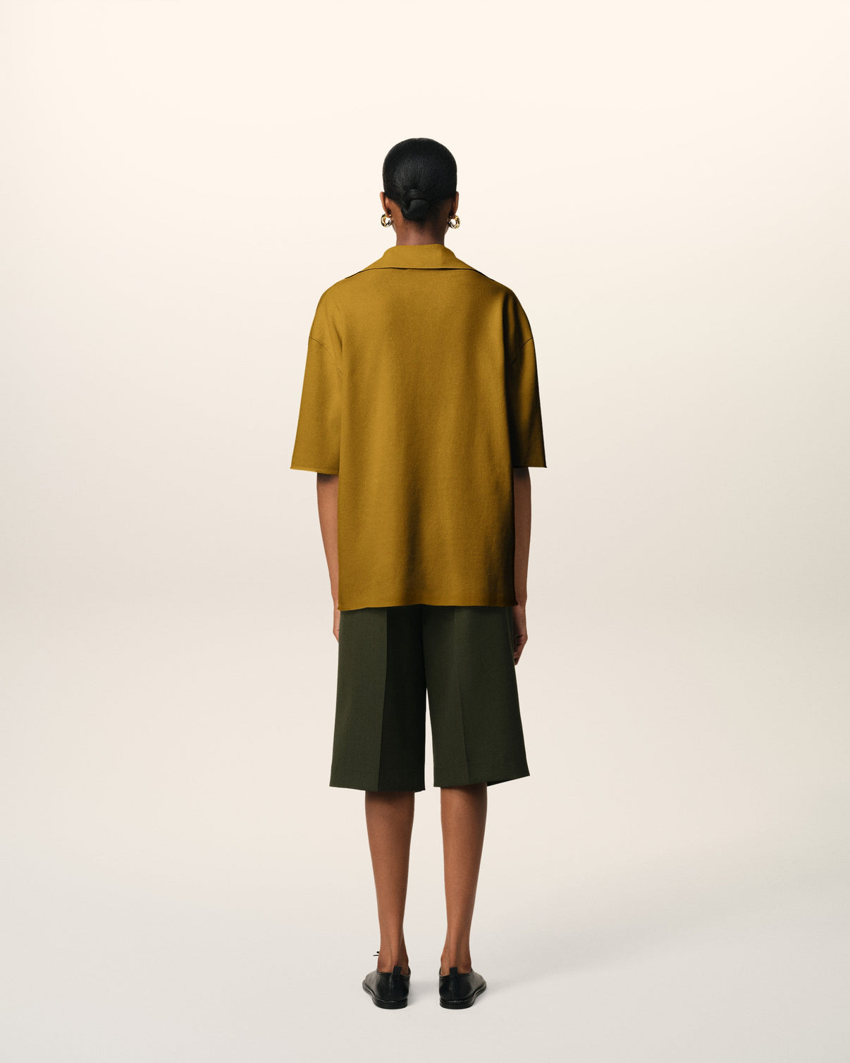 Mustard Short Sleeve Polo