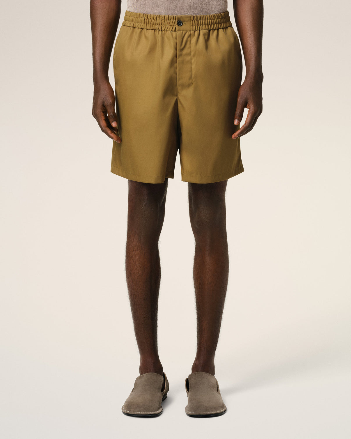 Mustard Twill Short