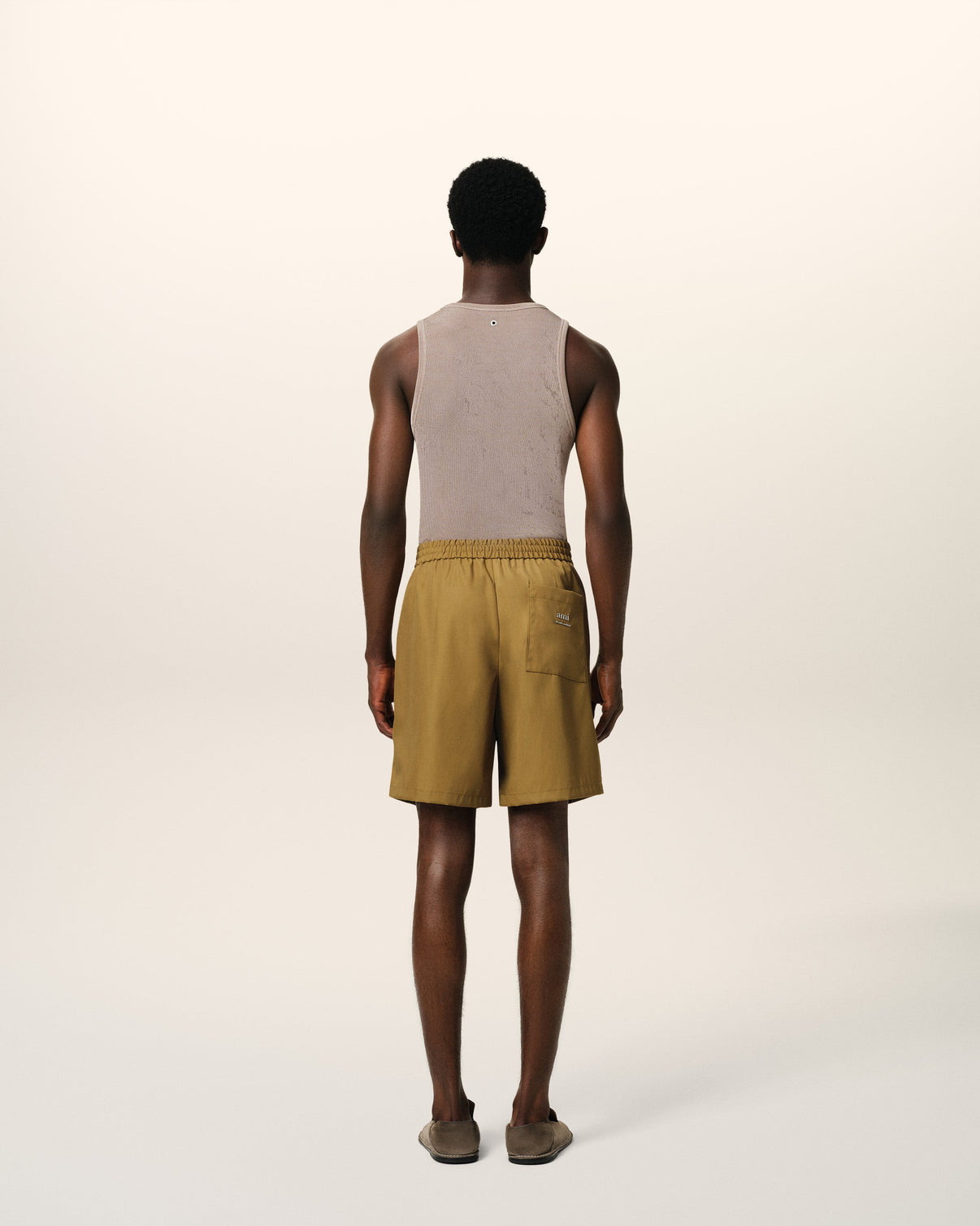 Mustard Twill Short