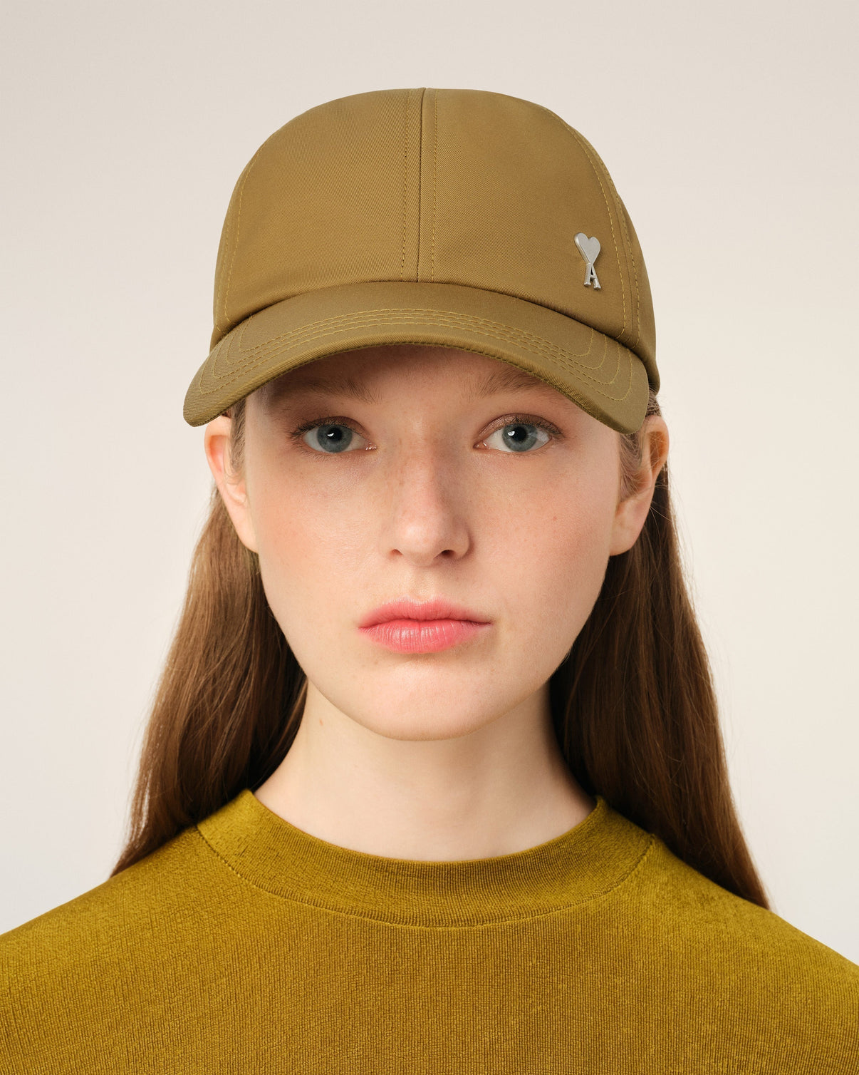 Mustard Twill Stud Cap