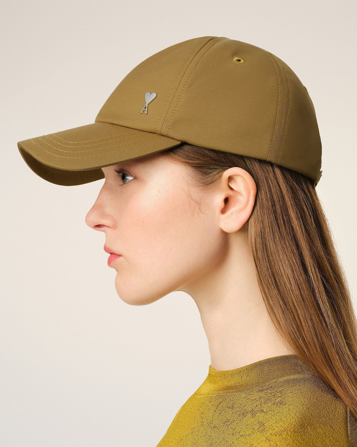 Mustard Twill Stud Cap