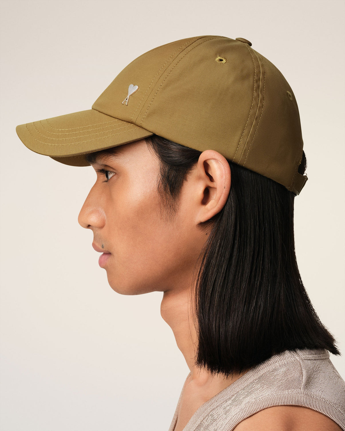 Mustard Twill Stud Cap