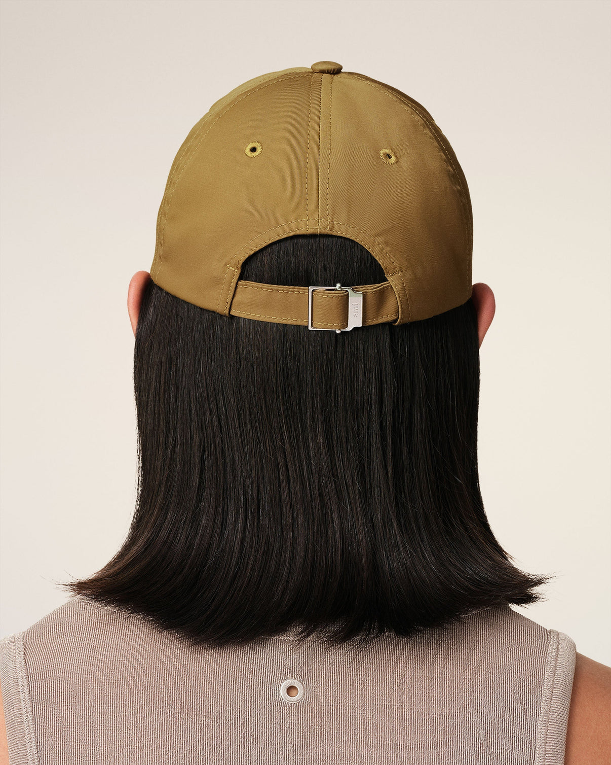 Mustard Twill Stud Cap